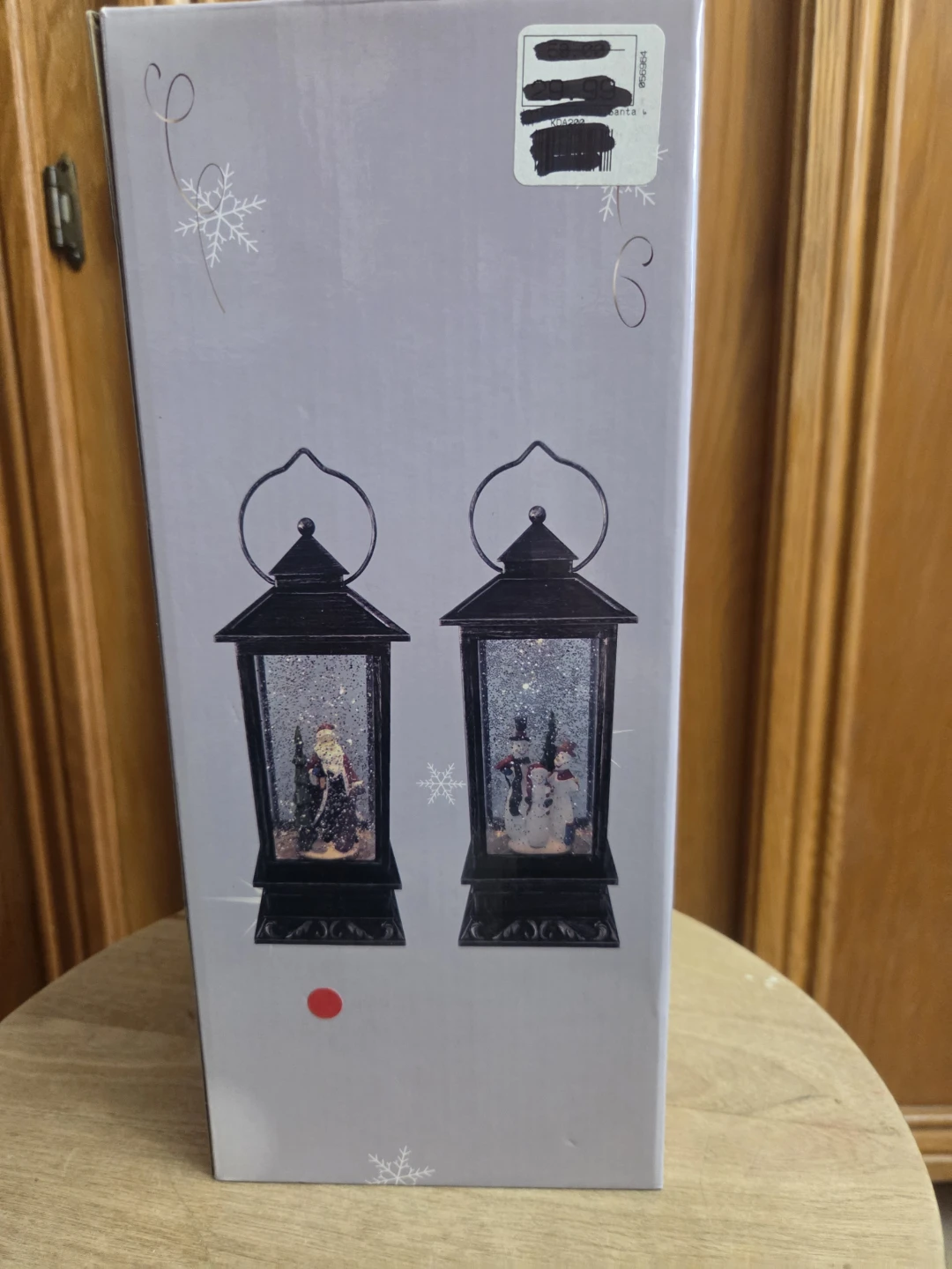 Christmas Water Lantern with Santa - photo 3