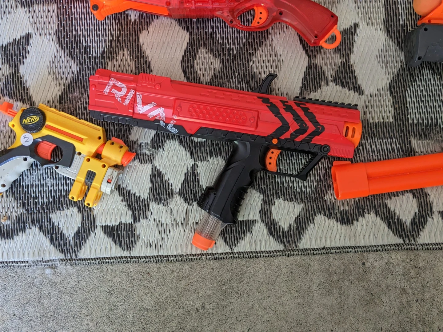 Nerf RIVAL Red Blaster Toy Gun