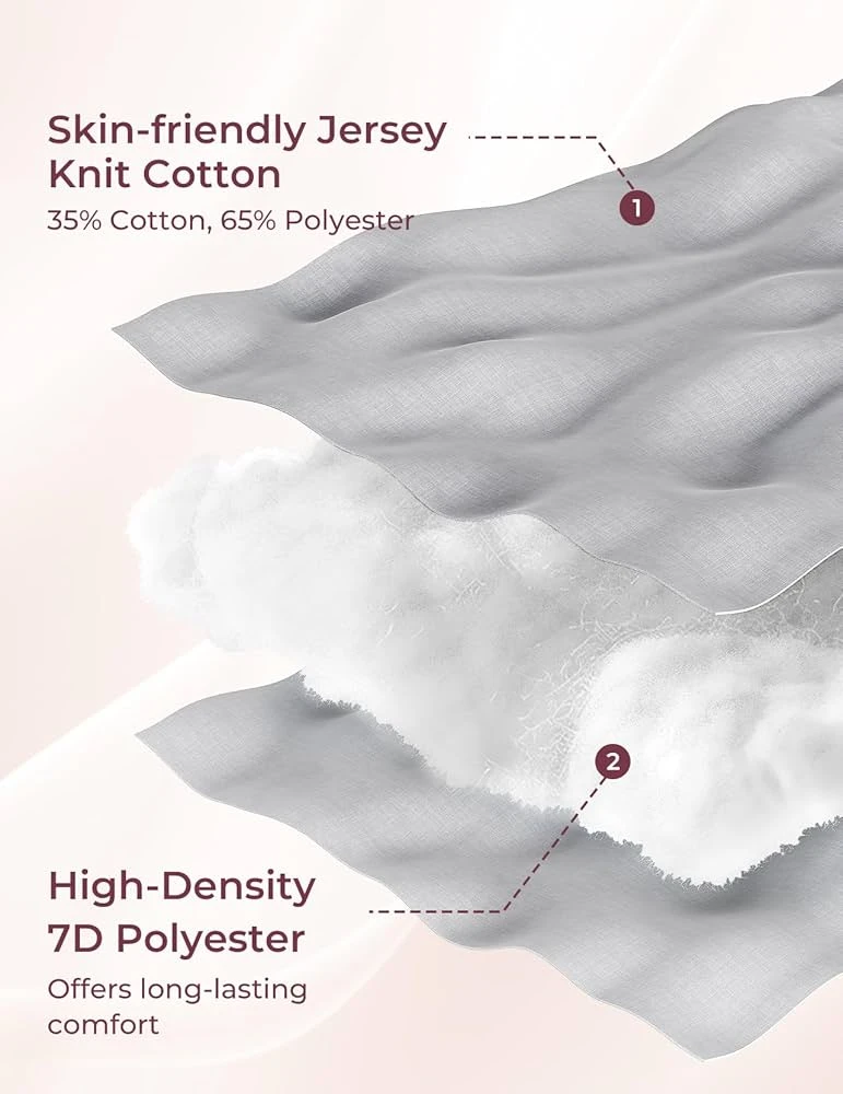 U Shaped Pregnancy Pillows with Cotton Removable Cover, 57 Inch - photo 3
