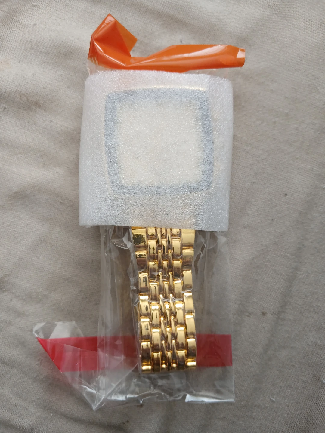 Golden Square Quartz Chronograph Watch - photo 2