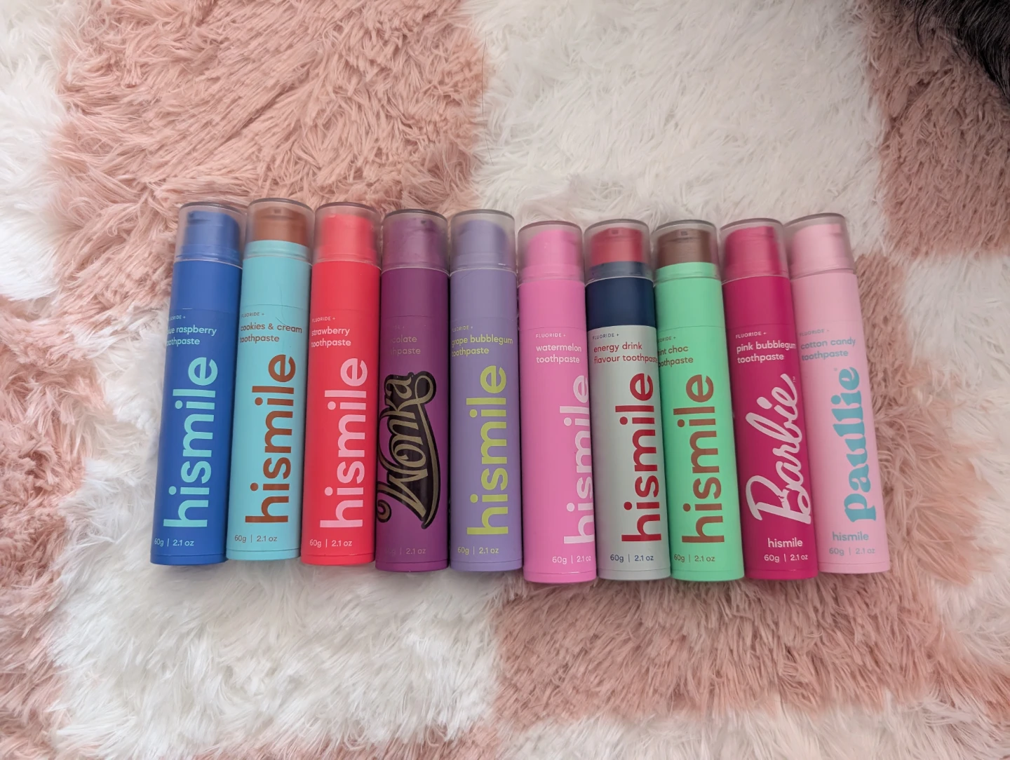 Hismile Toothpaste Lot - Various Flavours (60g / 2.1 oz each)