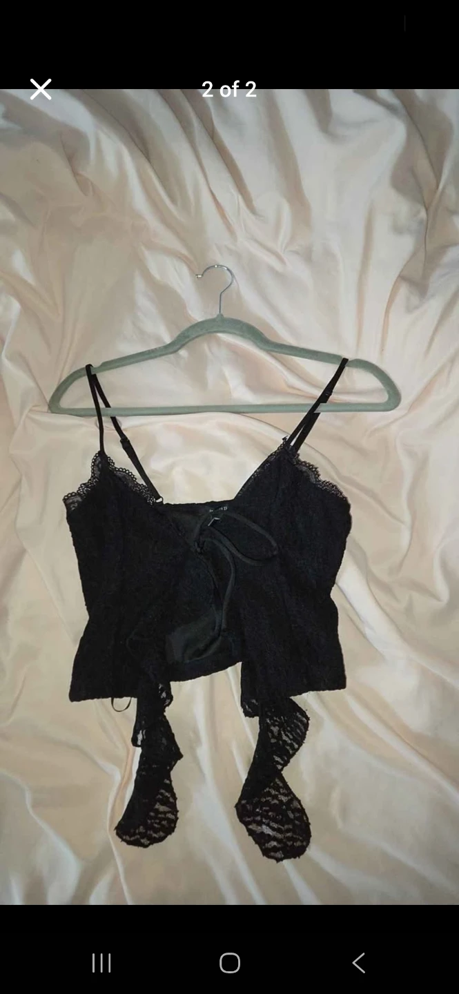 Black Lace Cami Top - photo 2