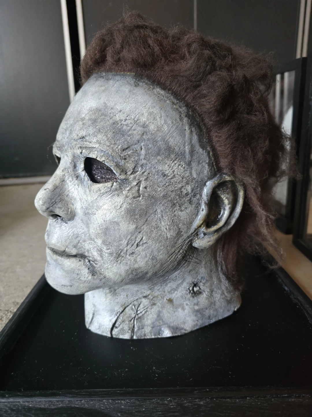 Halloween,  Halloween  Kills, Halloween Ends masks.