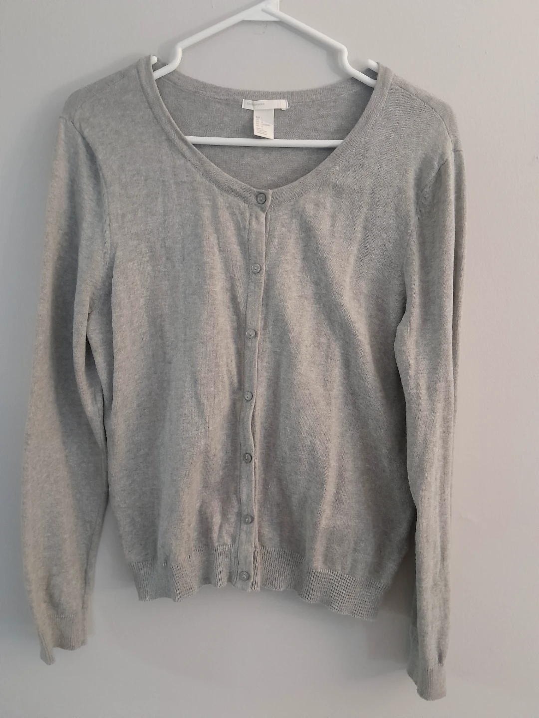 H&M Grey Cardigan - Size L