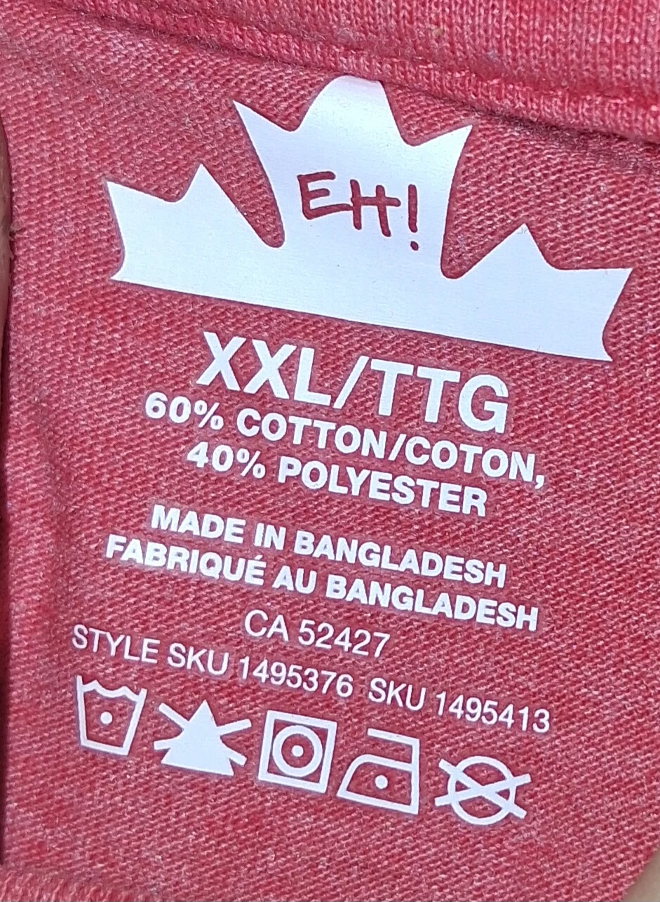 2 Canada Life T-Shirts XXL/TTG Red - photo 2