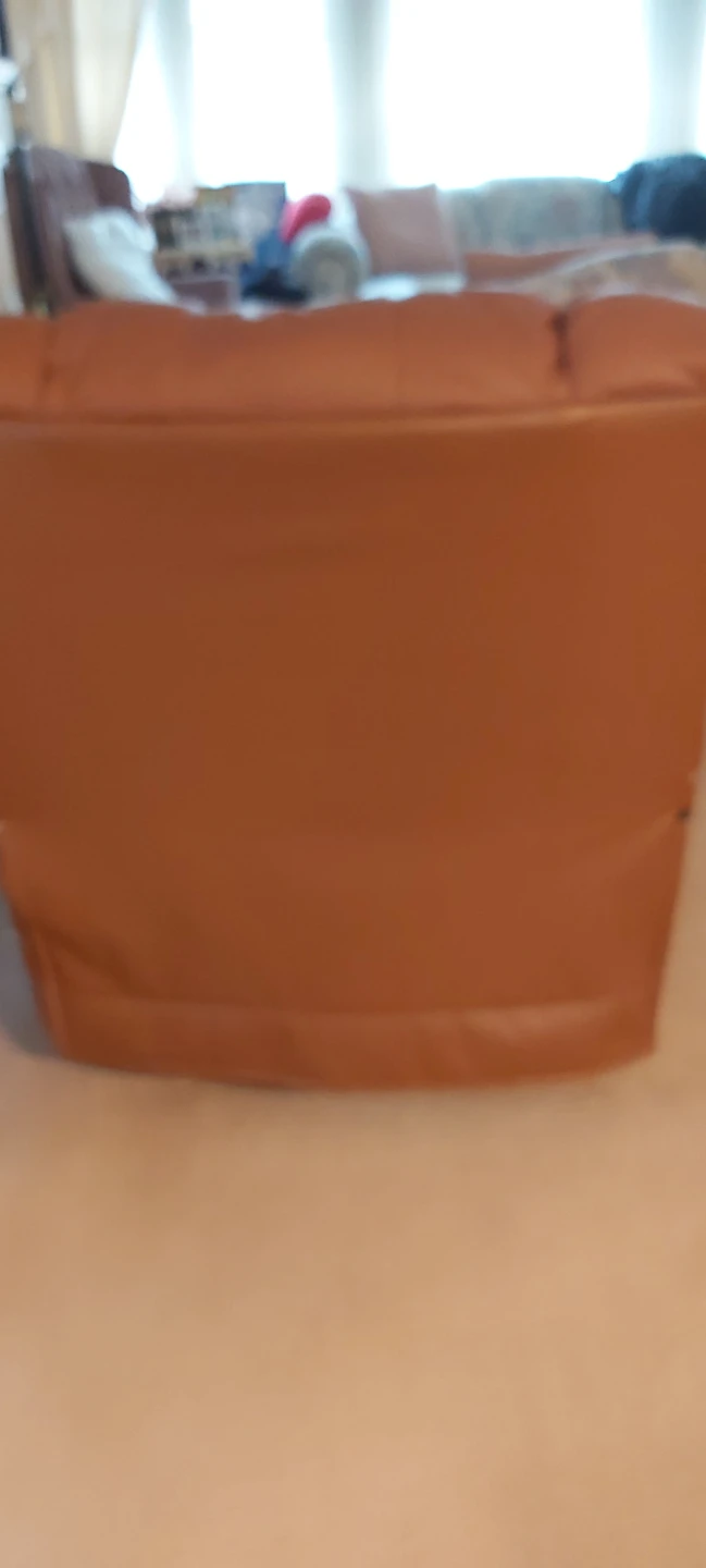 Brown Leather Recliner Chair - photo 3