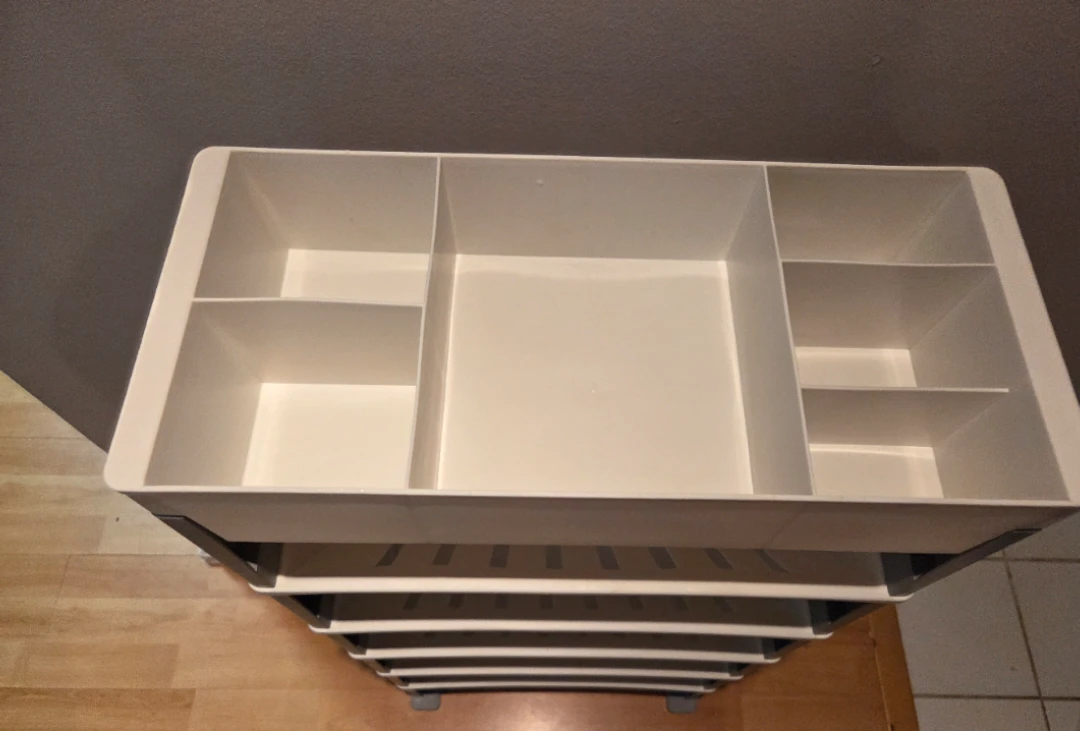 Plastic Storage Tower with 6 Bins - photo 3