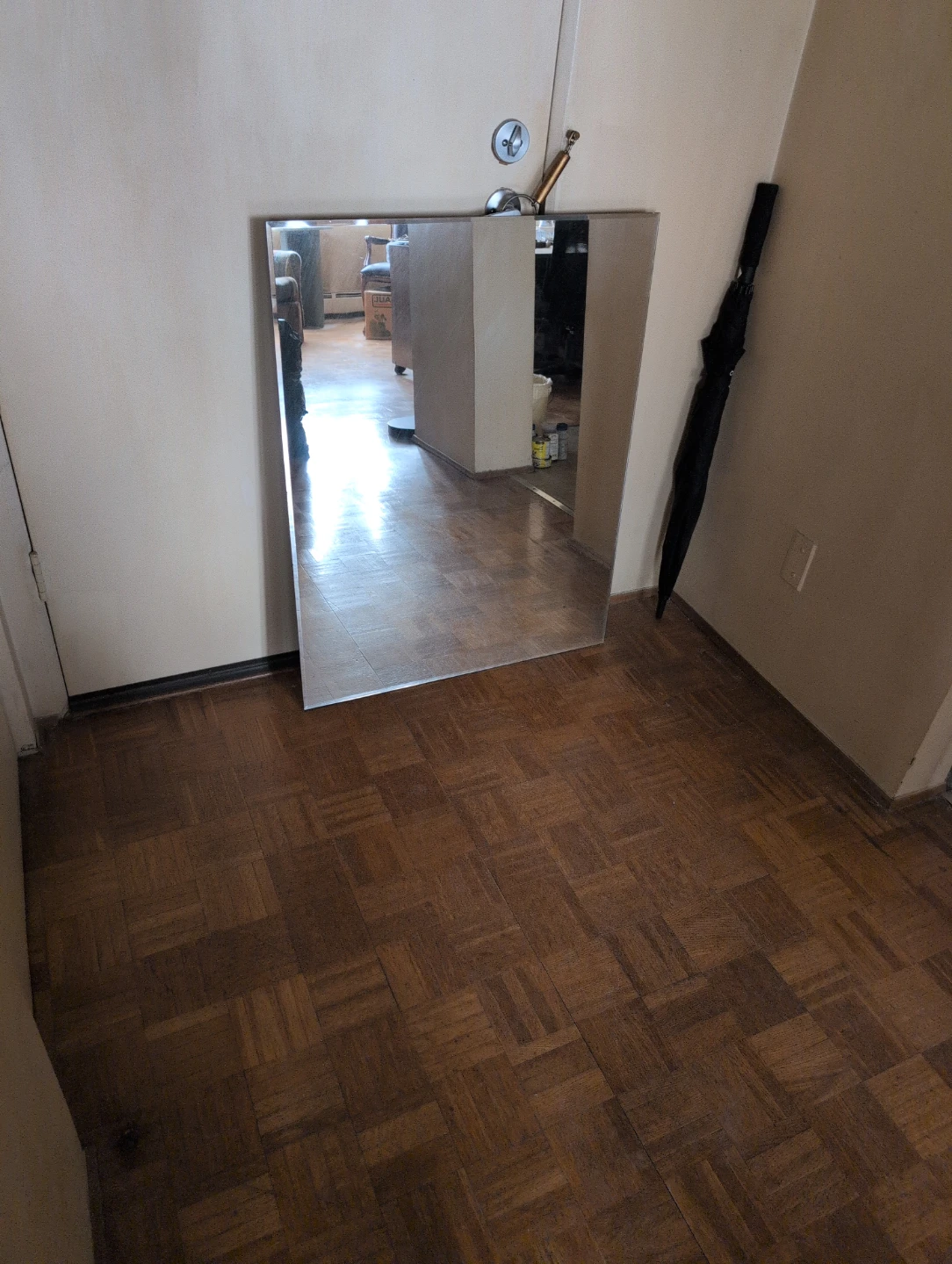 Large Square Mirror - photo 3