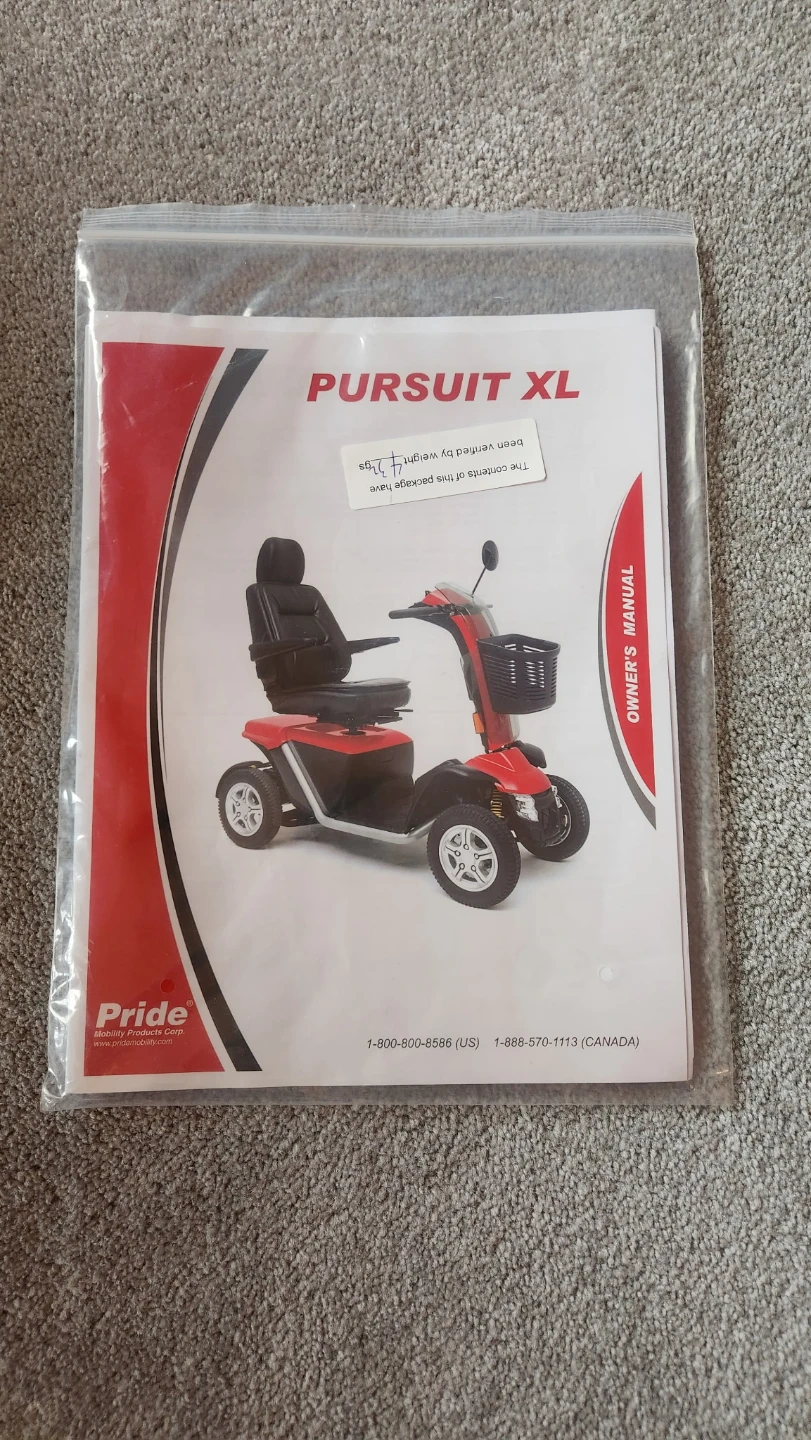 Pride Pursuit XL Mobility Scooter - photo 3