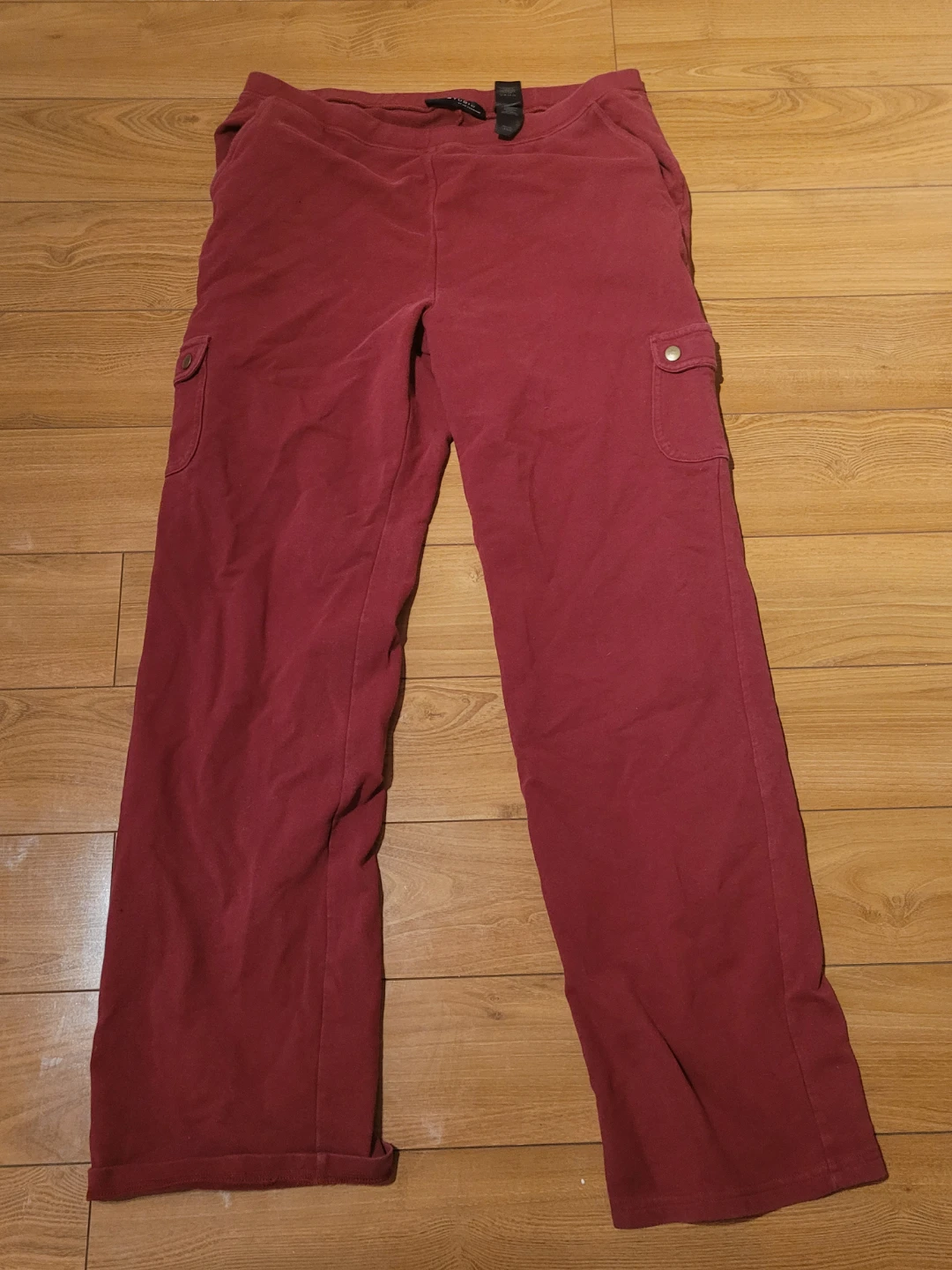 Studio by Liz Claiborne Women's Red Cargo Pants Size L