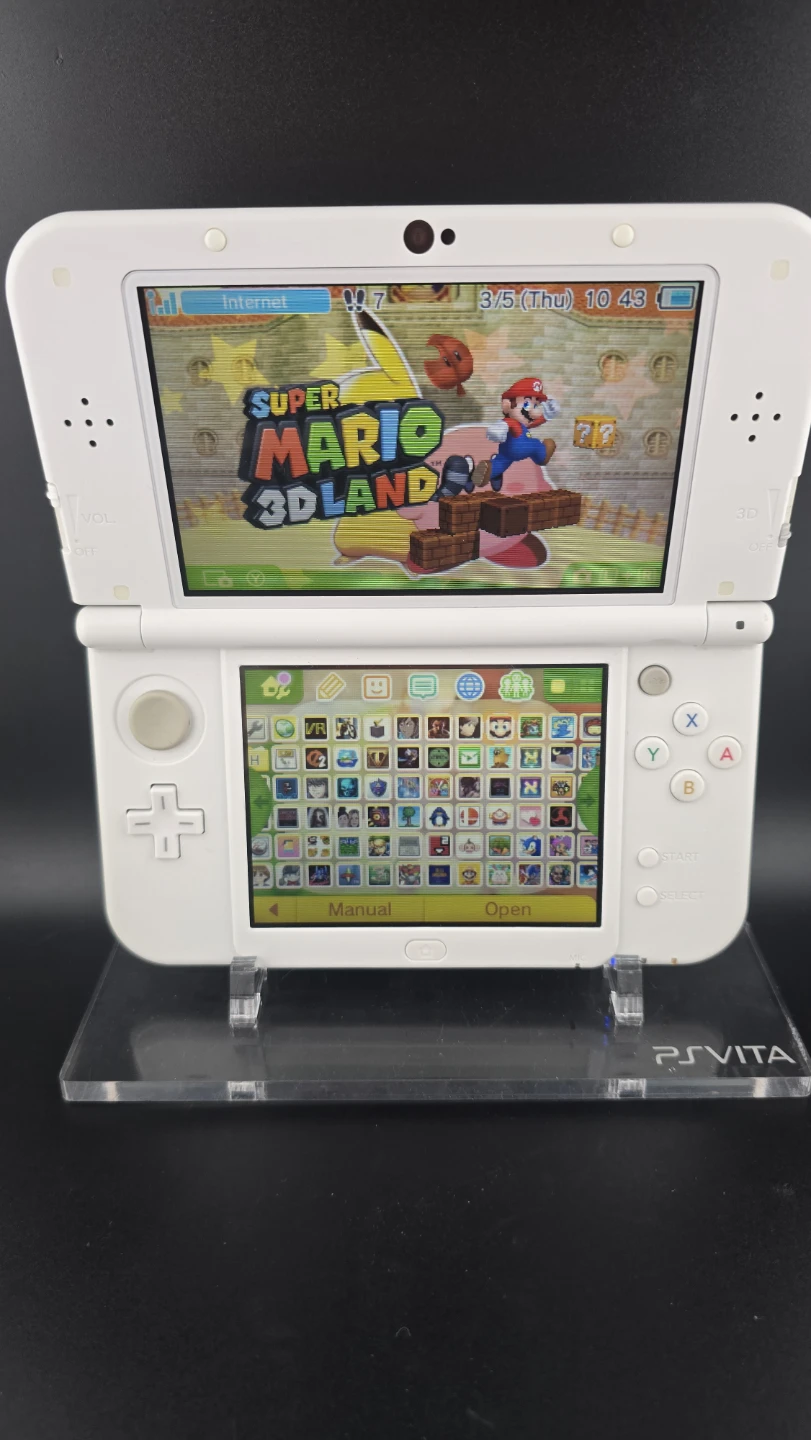 🎮 New Nintendo 3DS XL – White  – 128GB Loaded! - photo 2