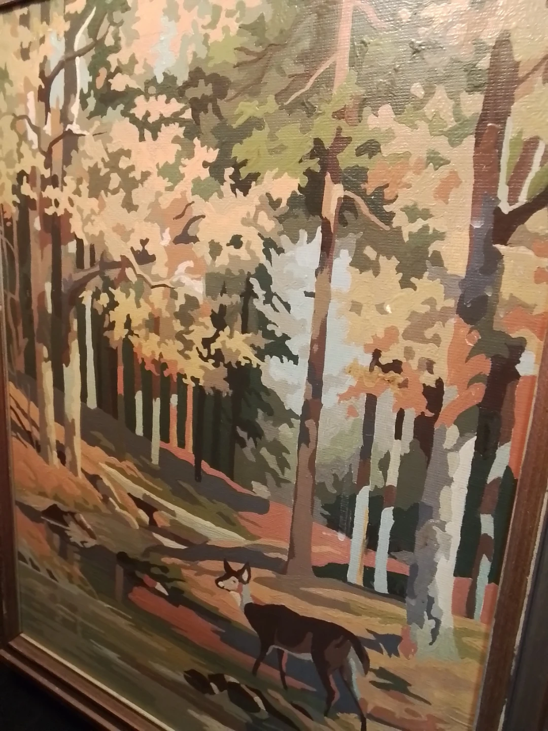 Framed Oil Painting 17x21" - photo 5