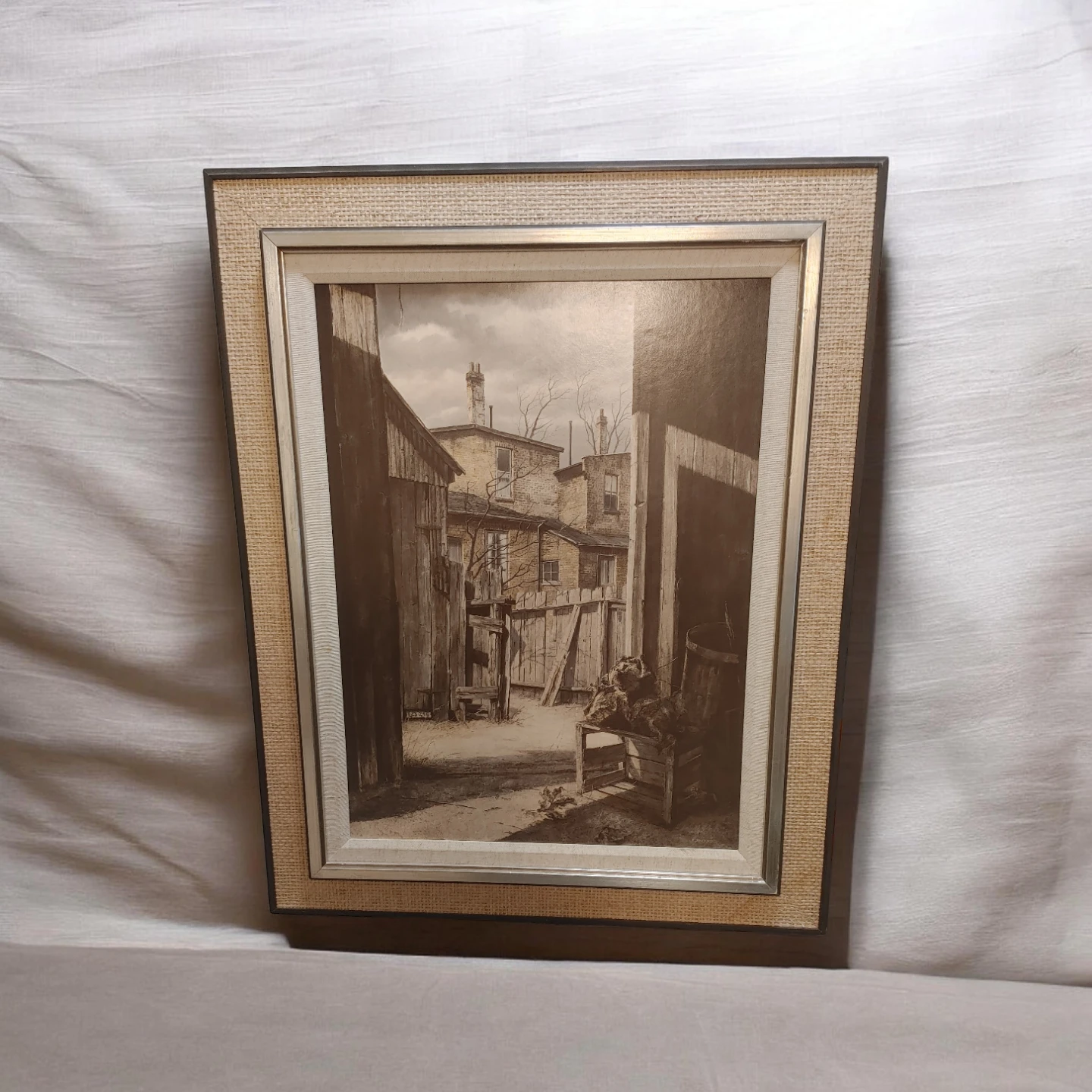 Framed Print by R Reichardt 1929 15.5 by 11.25