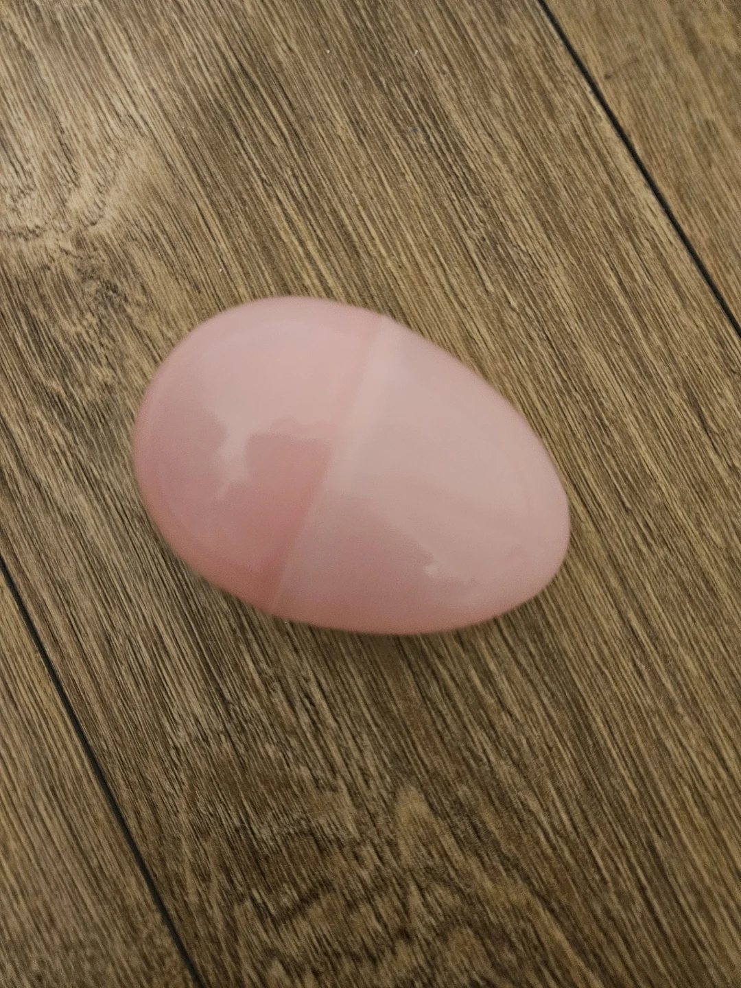 Pink Plastic Egg Container