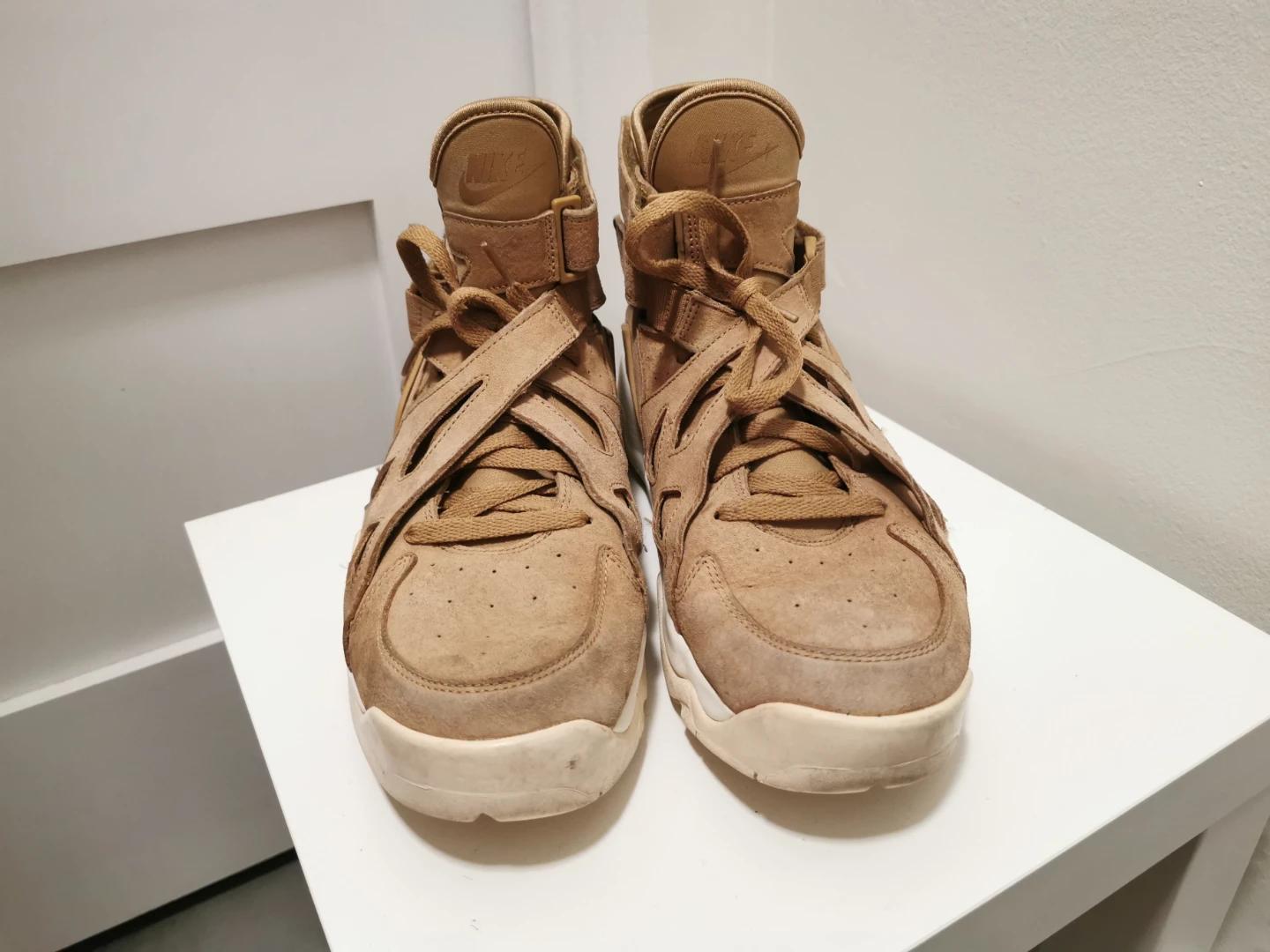 Nike Air Unlimited Flax Wheat Brown Shoes size 12 - photo 4