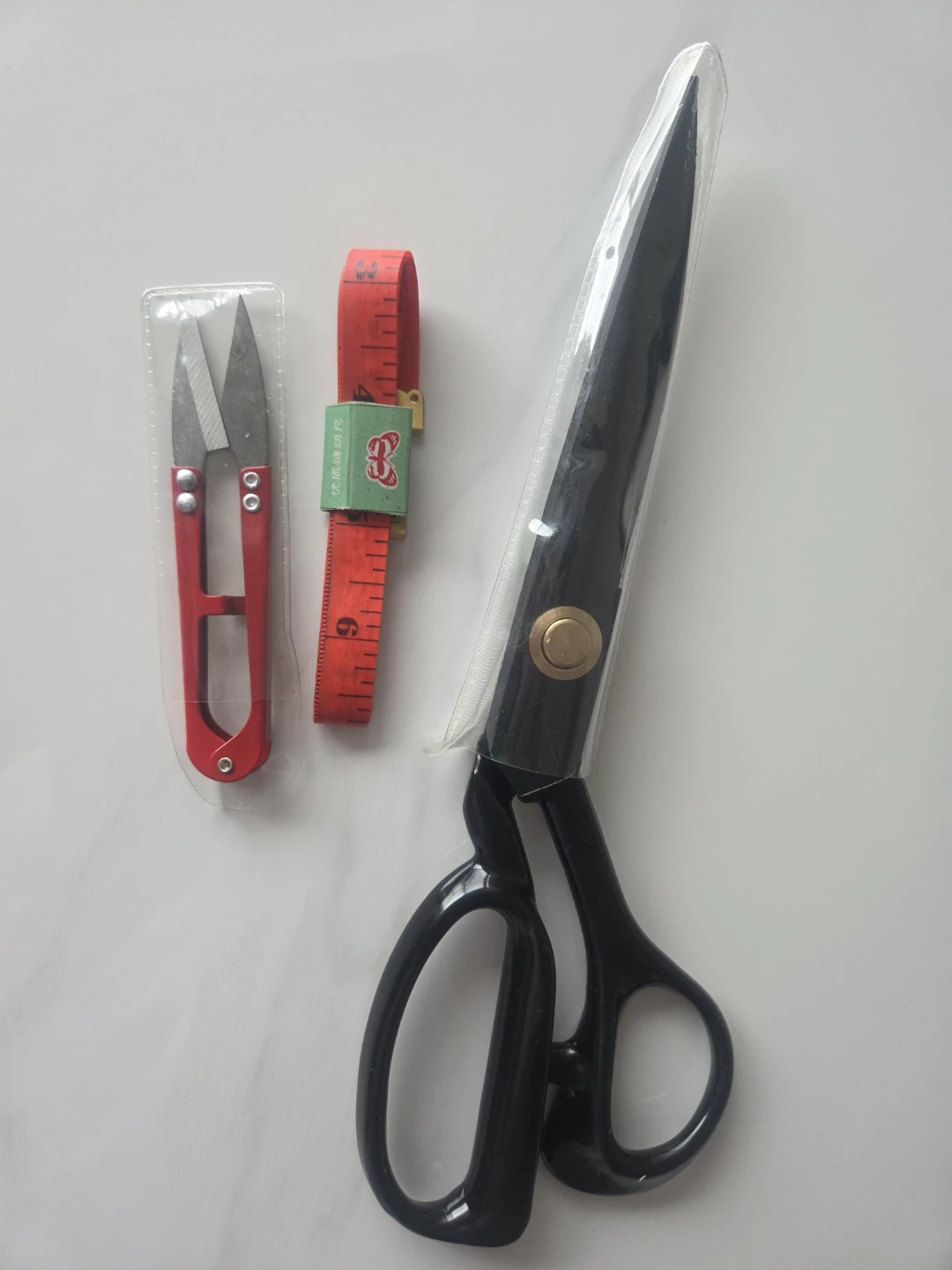 Fabric Scissors Set with Snips and Tape Measure - photo 3