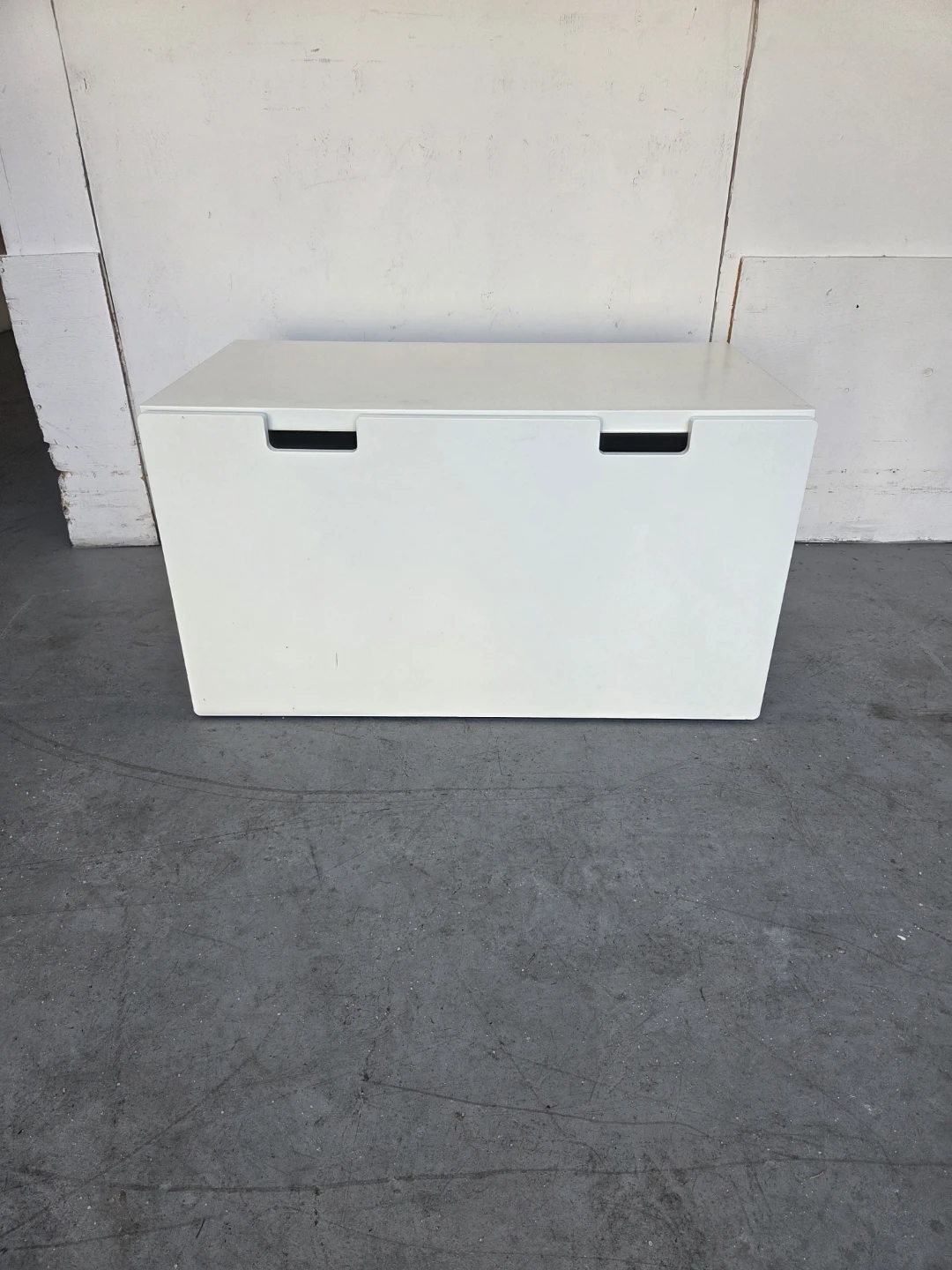 White Storage Box with Drawer - photo 2