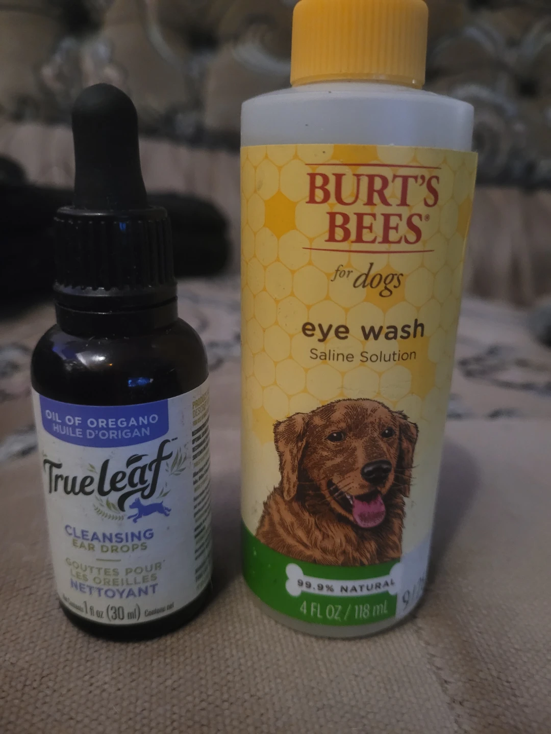 Burt's Bees for Dogs Eye Wash & True Leaf Ear Drops