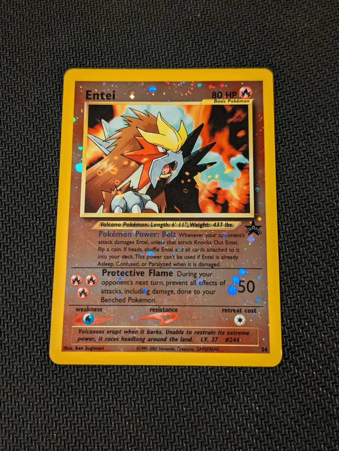 Entei WOTC Promo 34 - Pokemon