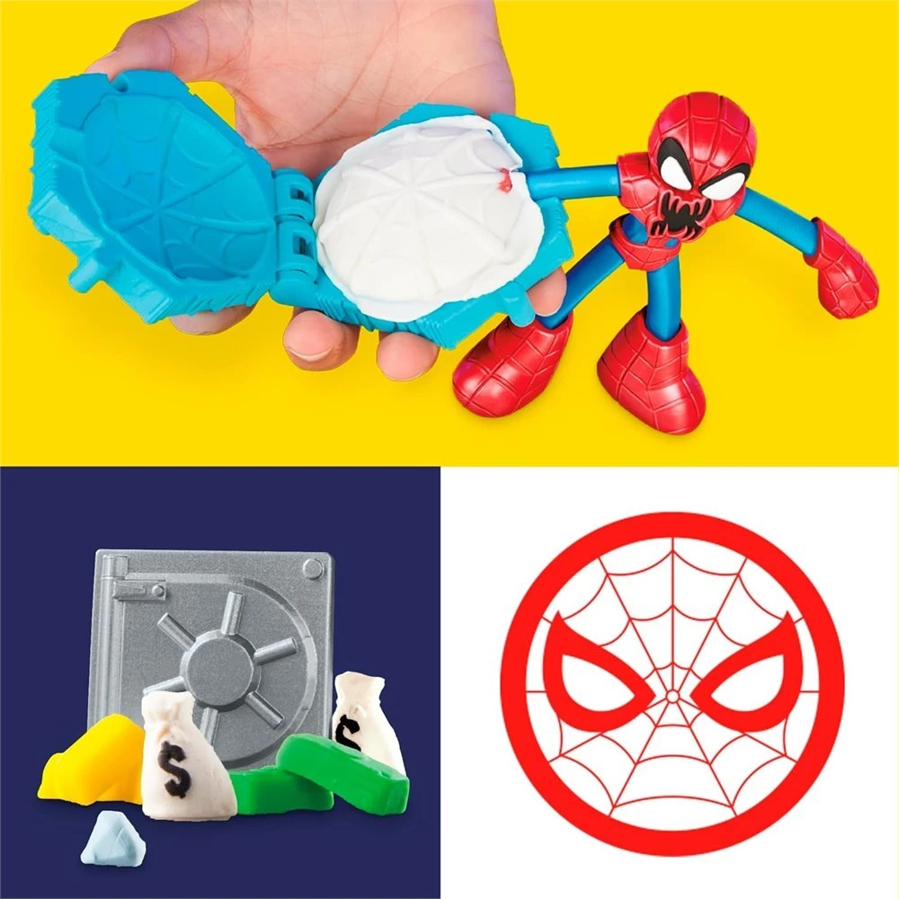 Play-Doh Marvel Spider-Man Launch & Slice Battle Playset - photo 2