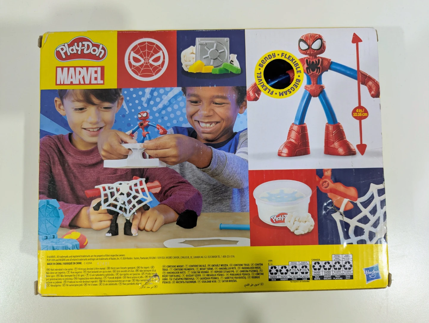 Play-Doh Marvel Spider-Man Launch & Slice Battle Playset - photo 5