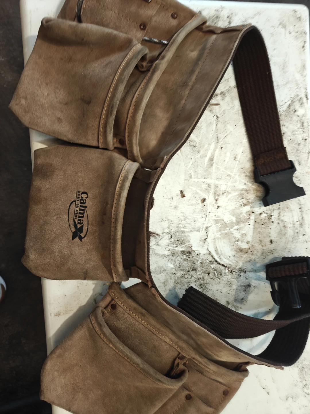 Calmax Suede Tool Belt