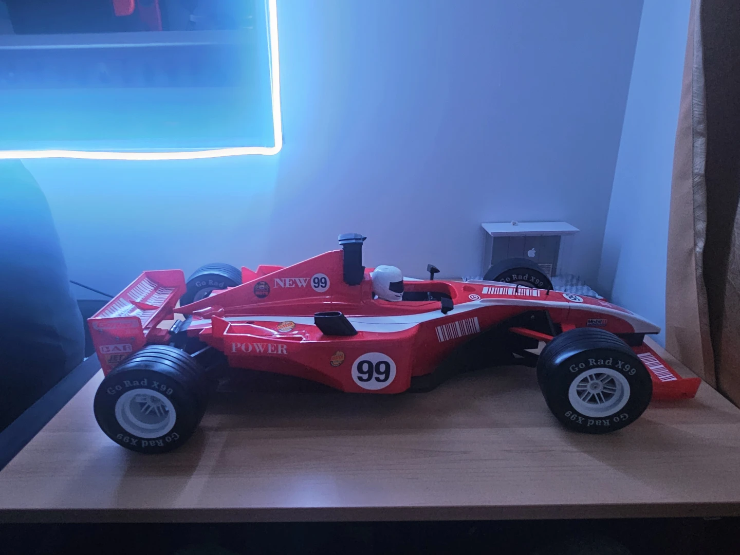 Old F1 Vehicle (RC but doesnt come with control) Can be fixed.