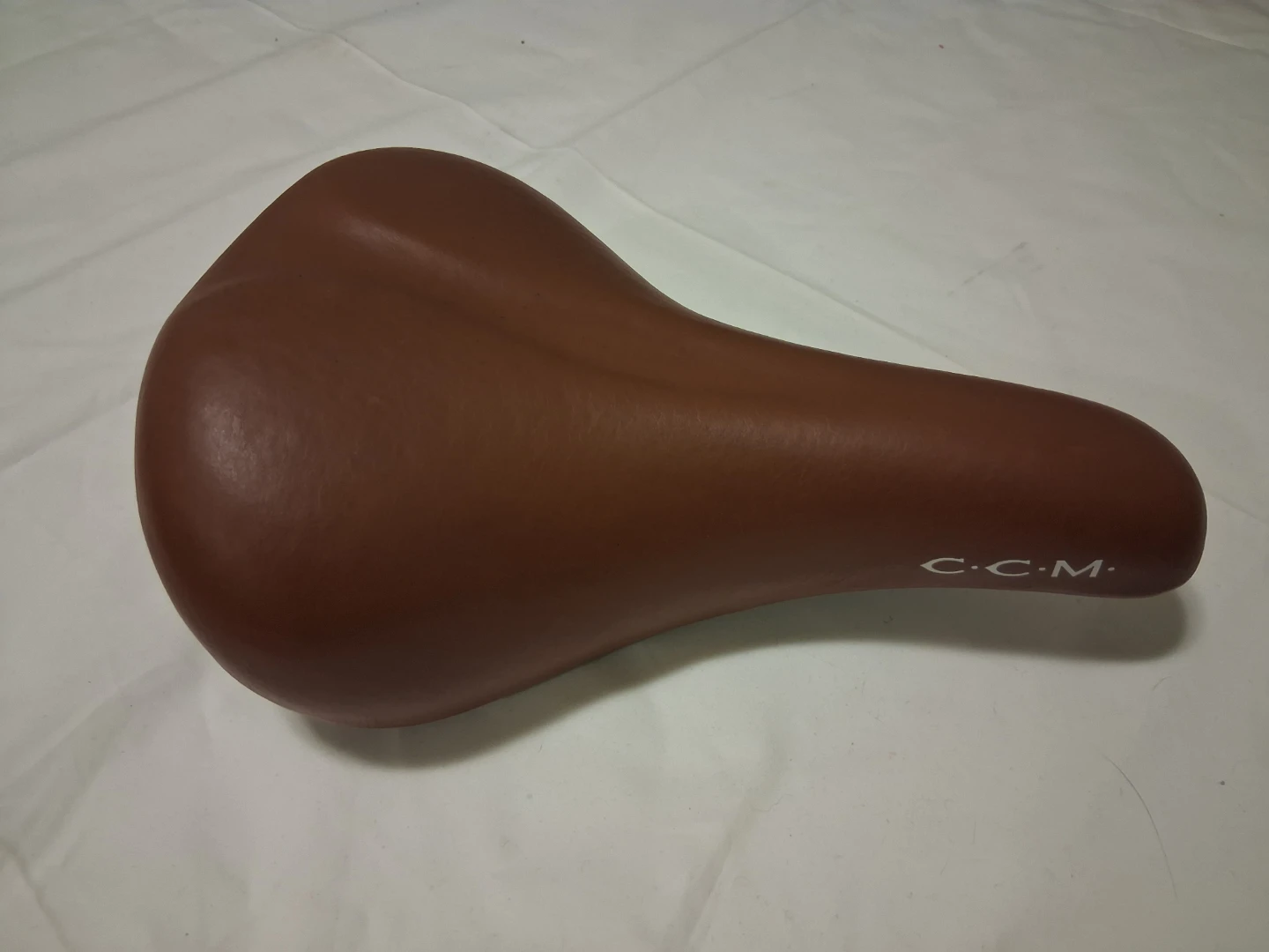 CCM Brown Bicycle Saddle with Springs
