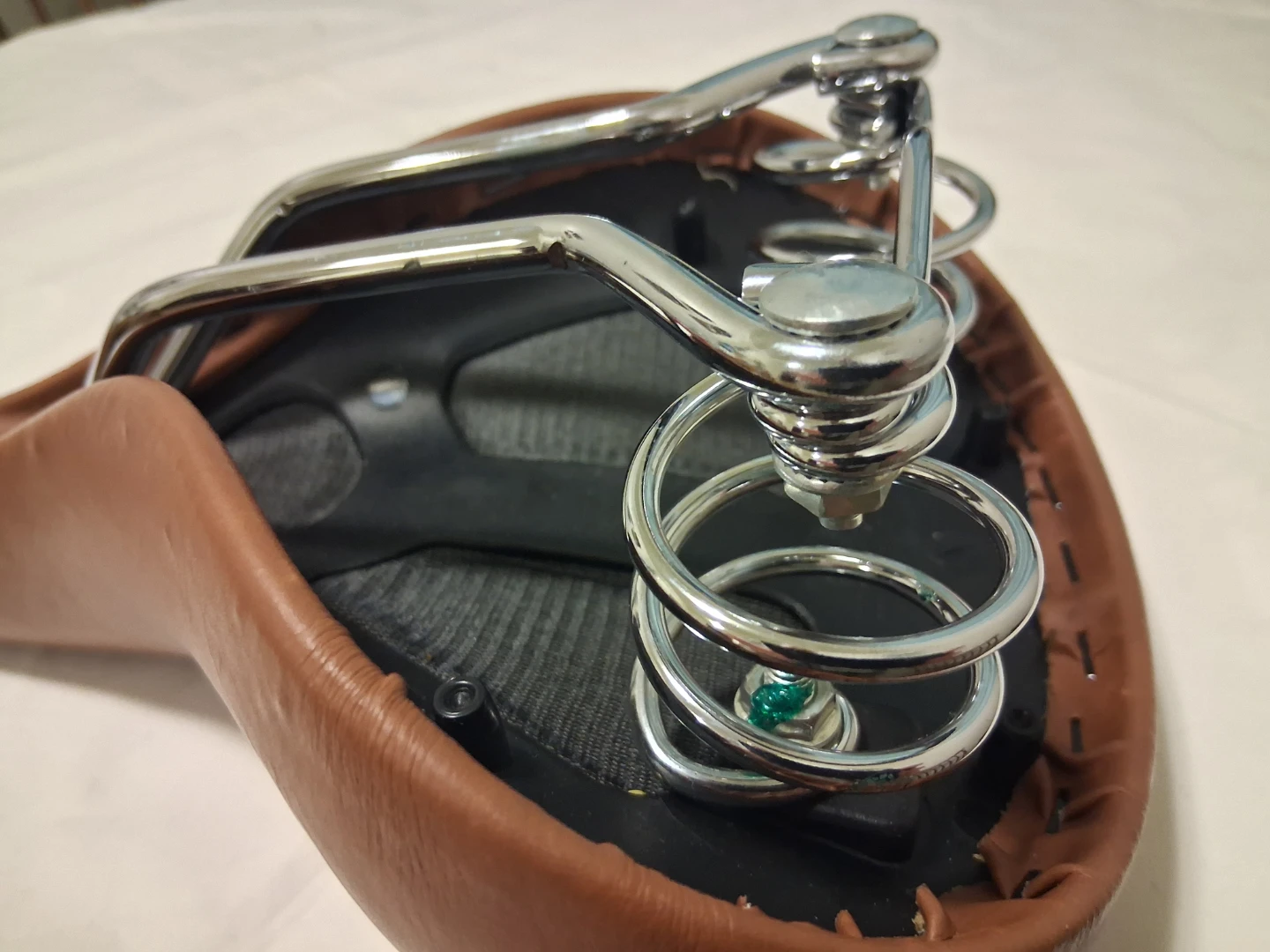CCM Brown Bicycle Saddle with Springs - photo 4