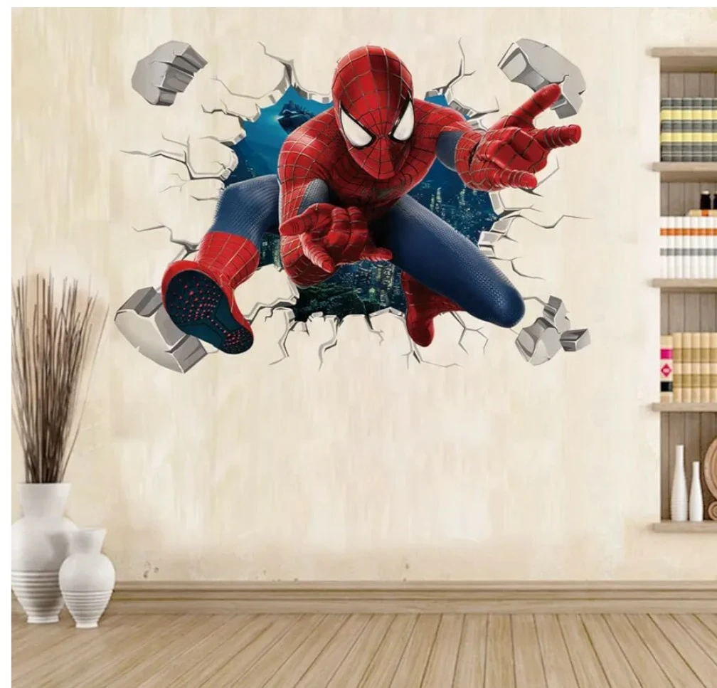 WalTok Spiderman 3D Wall Sticker - photo 2