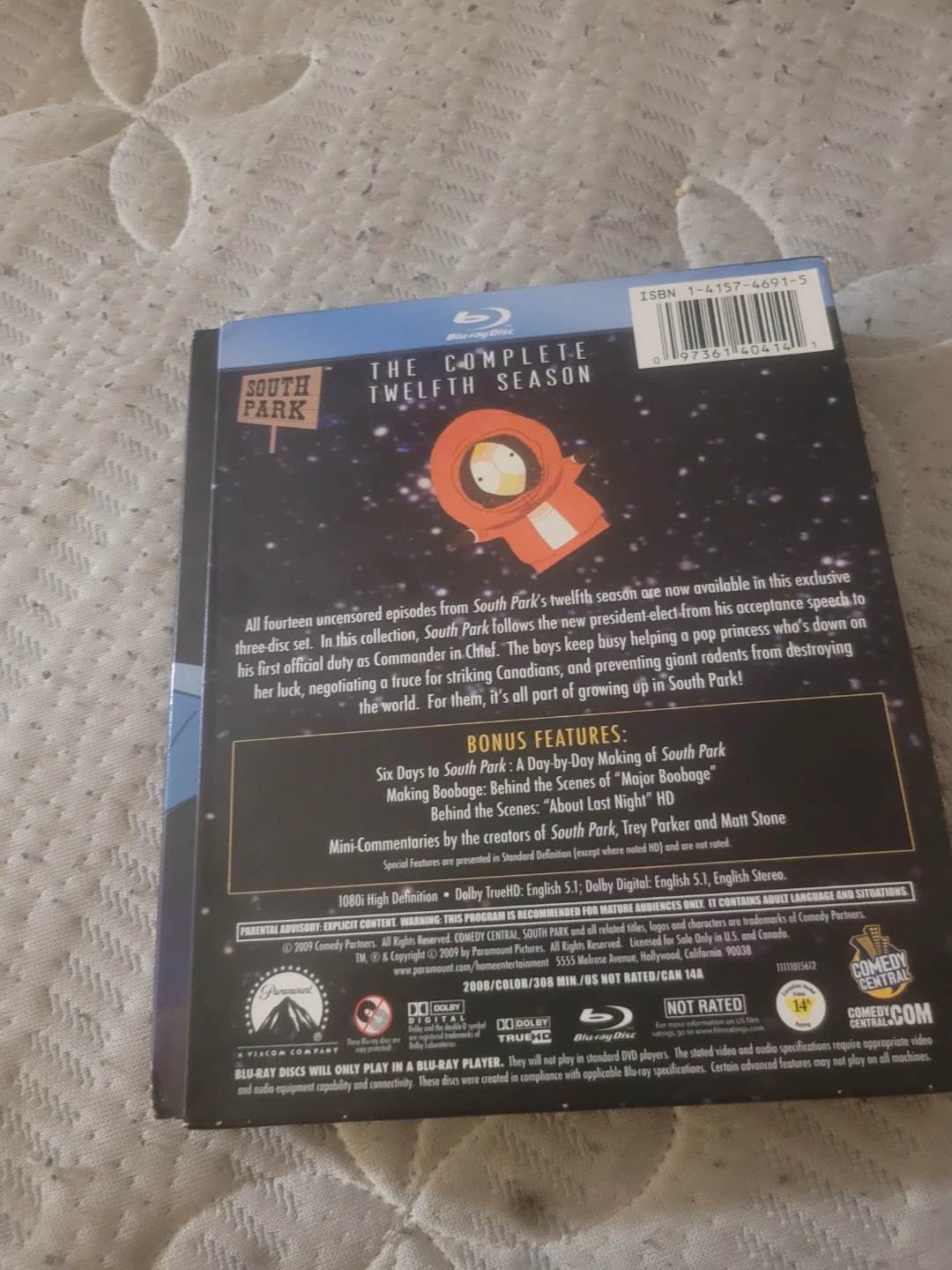 South Park: The Complete Twelfth Season Blu-Ray Set - photo 3