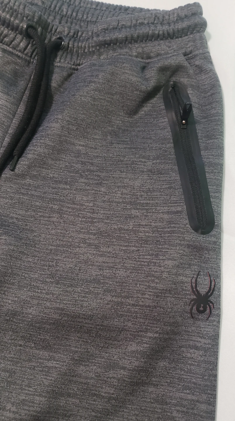 Brand new Spyder Men's Gray Fleece Jogger Sweatpants - photo 2