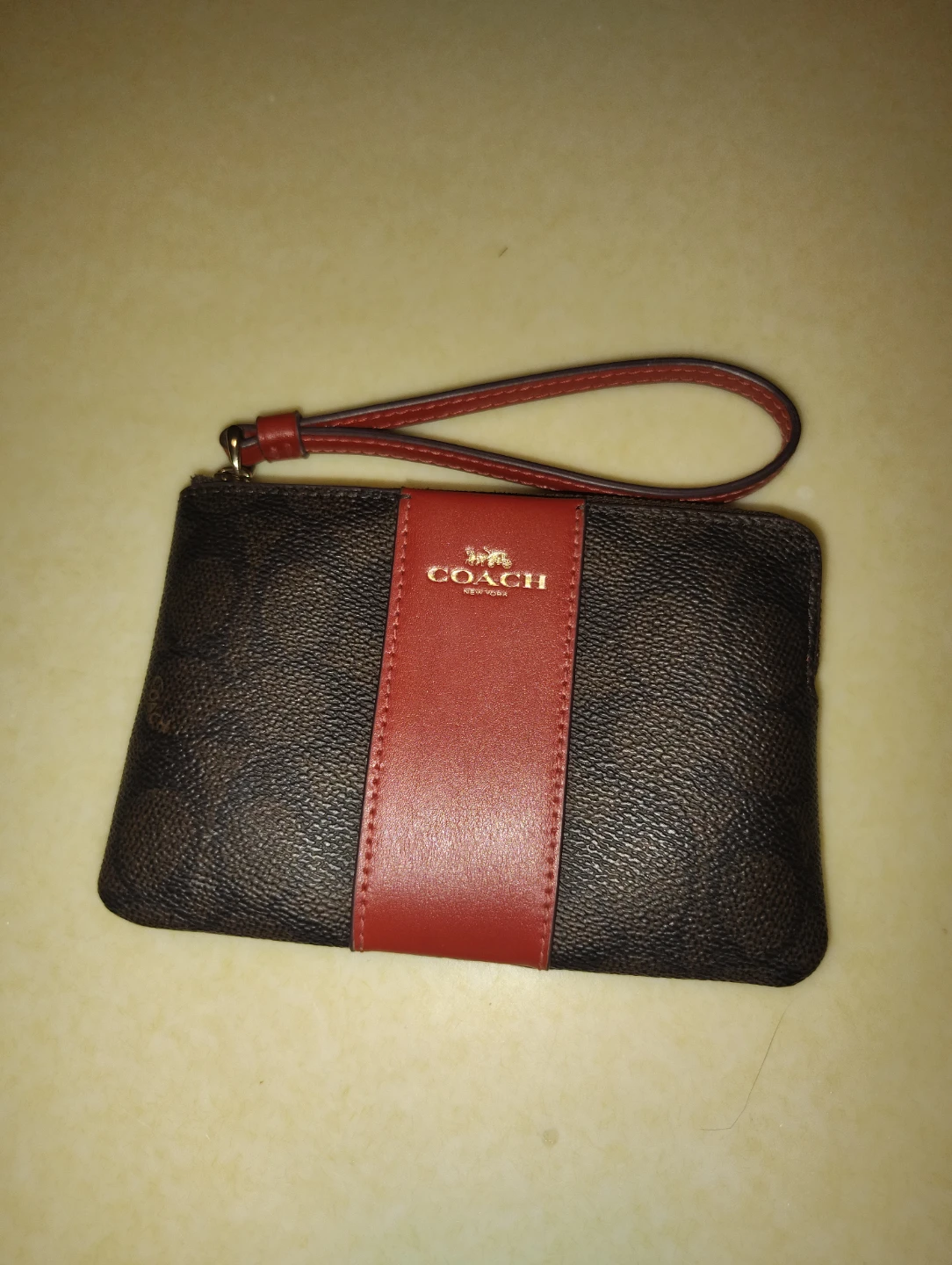 Coach Wristlet Pouch