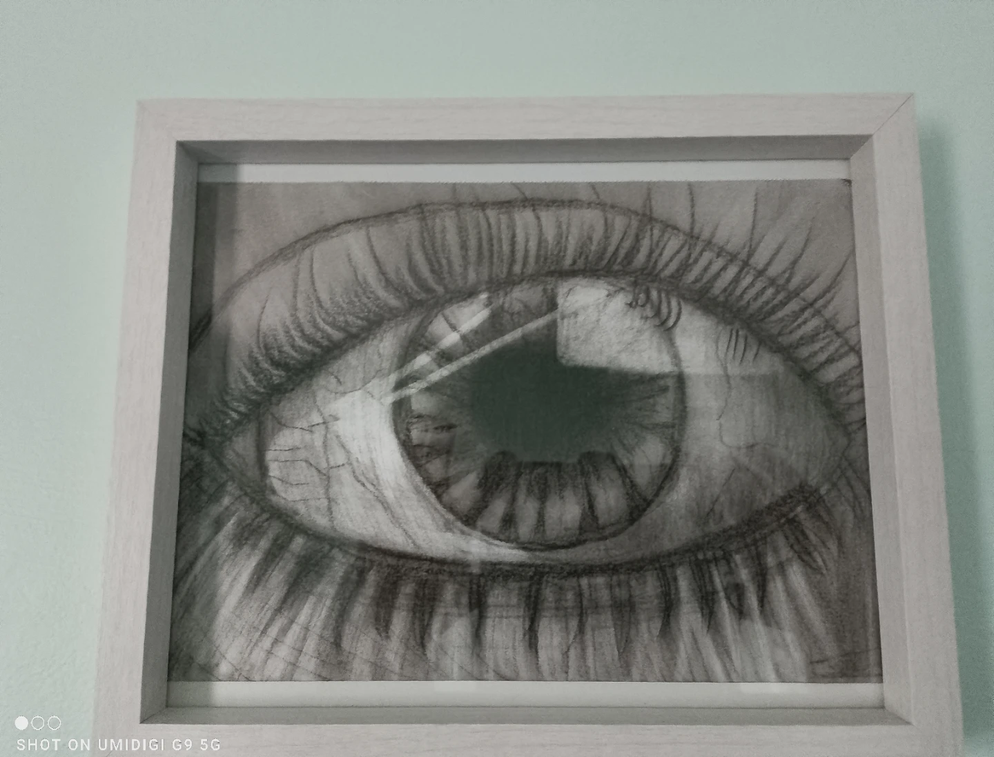 Original Hand-Drawn Eye Artwork