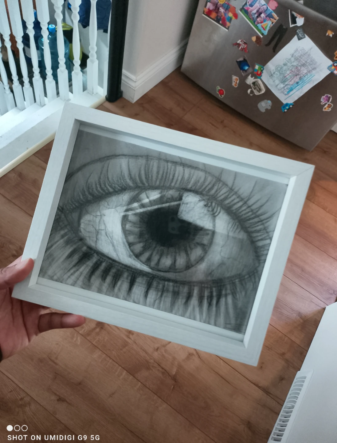 Original Hand-Drawn Eye Artwork - photo 2
