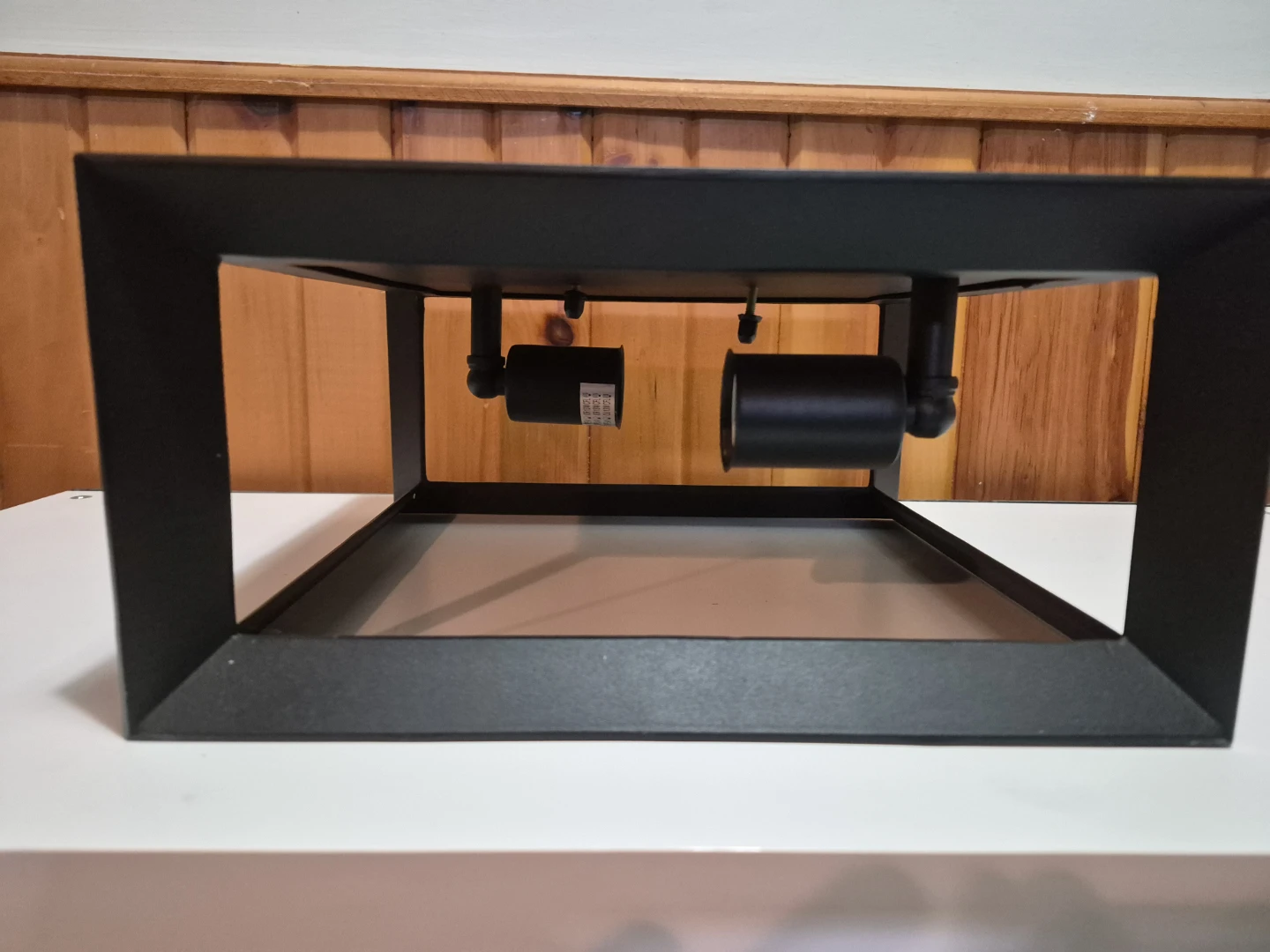 Modern Black Flush Mount Ceiling Light