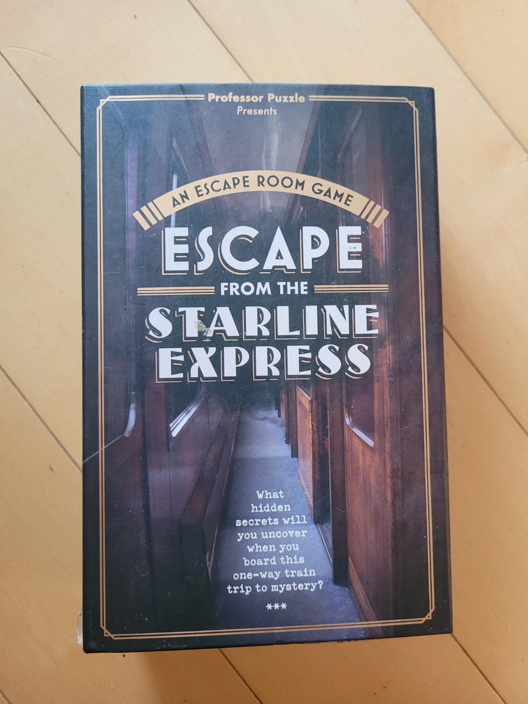 Escape from the Starline Express Escape Room Game