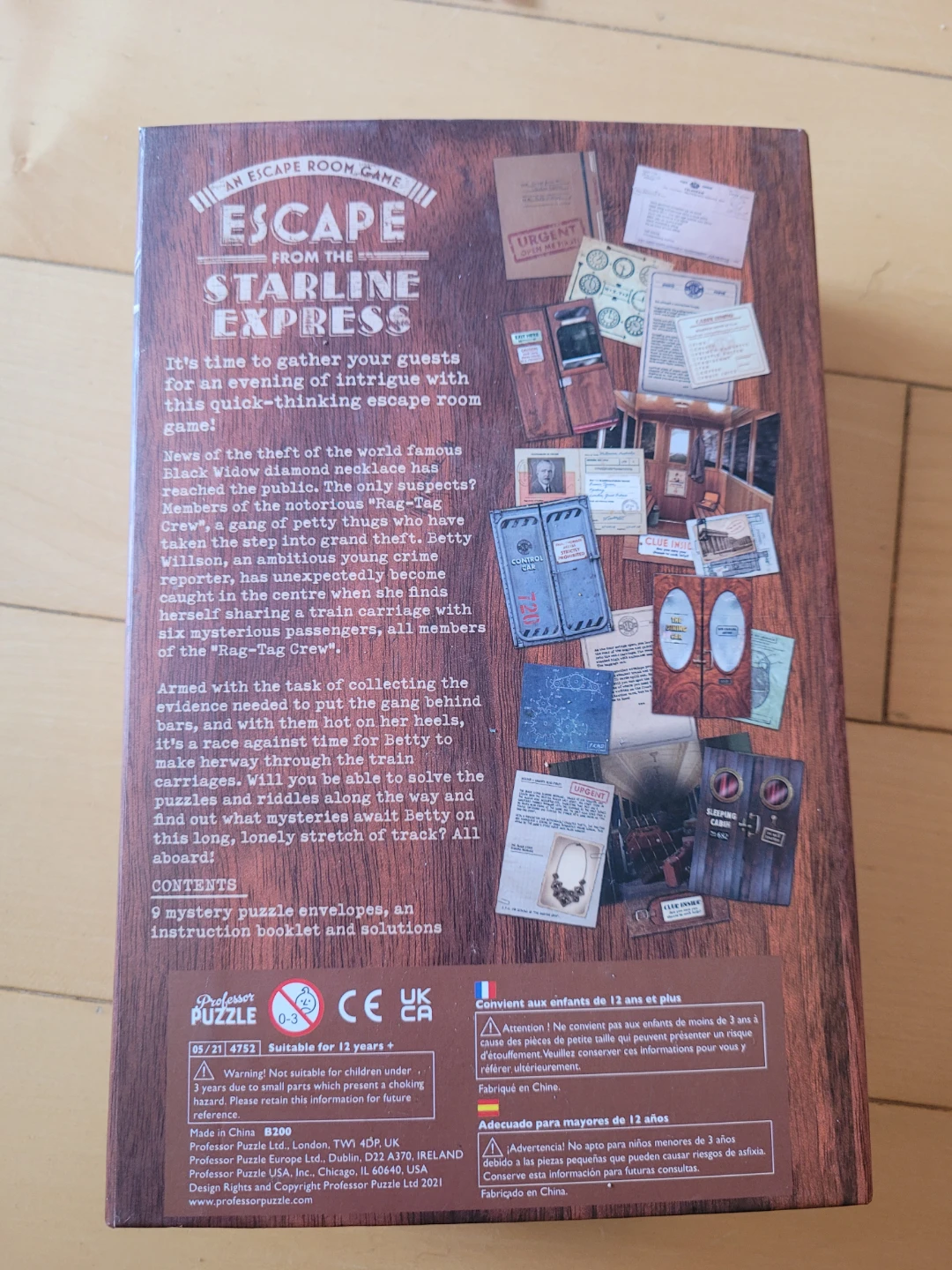 Escape from the Starline Express Escape Room Game - photo 2