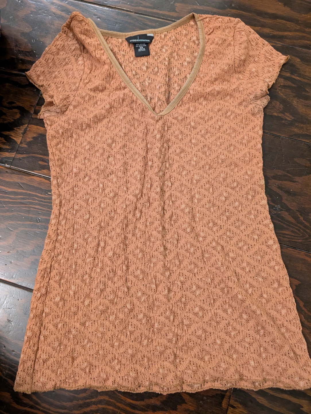 Moda International Women's Lace Top