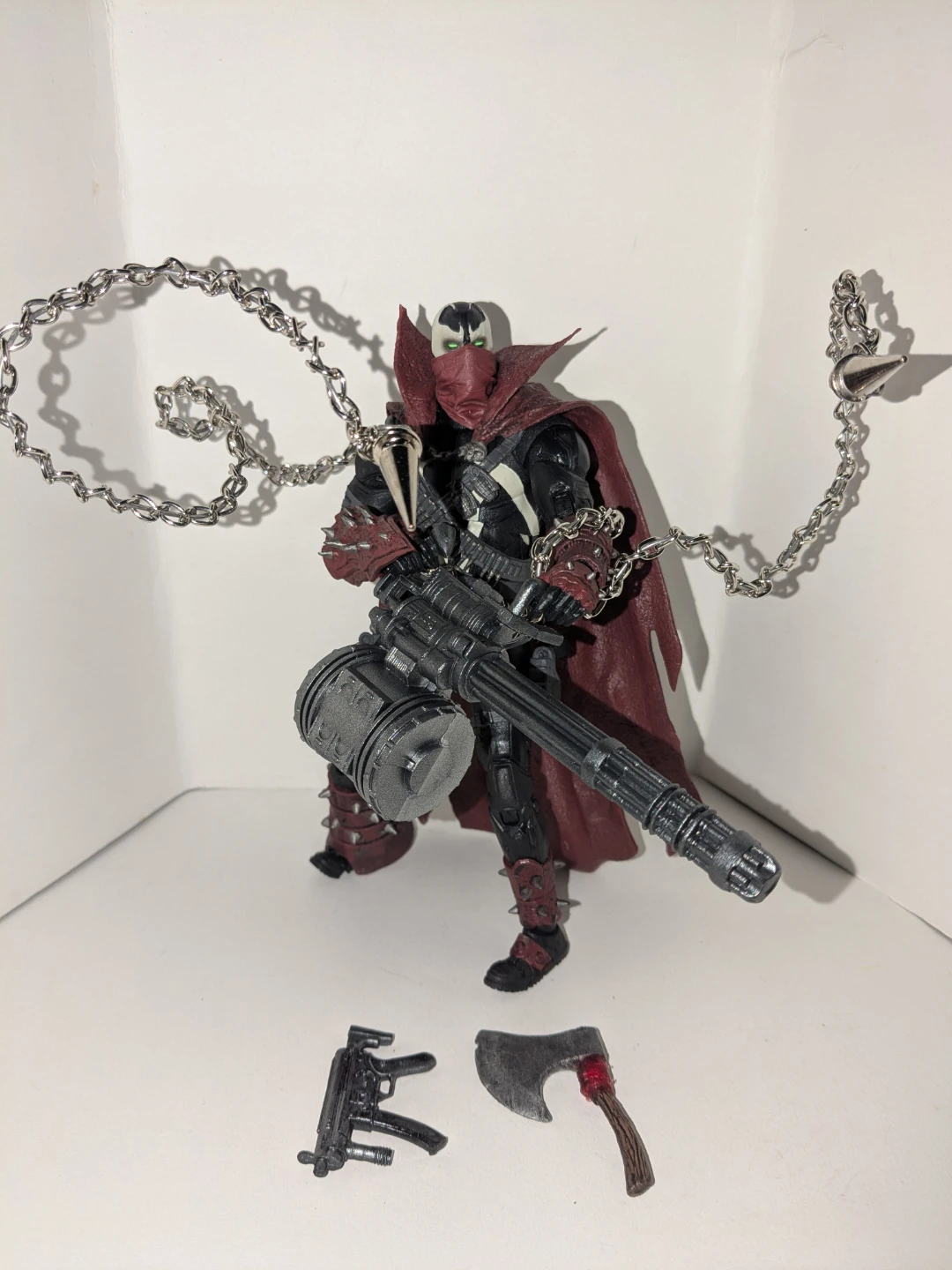 Custom McFarlane Commando Spawn Mortal Kombat 11 Figure - photo 2