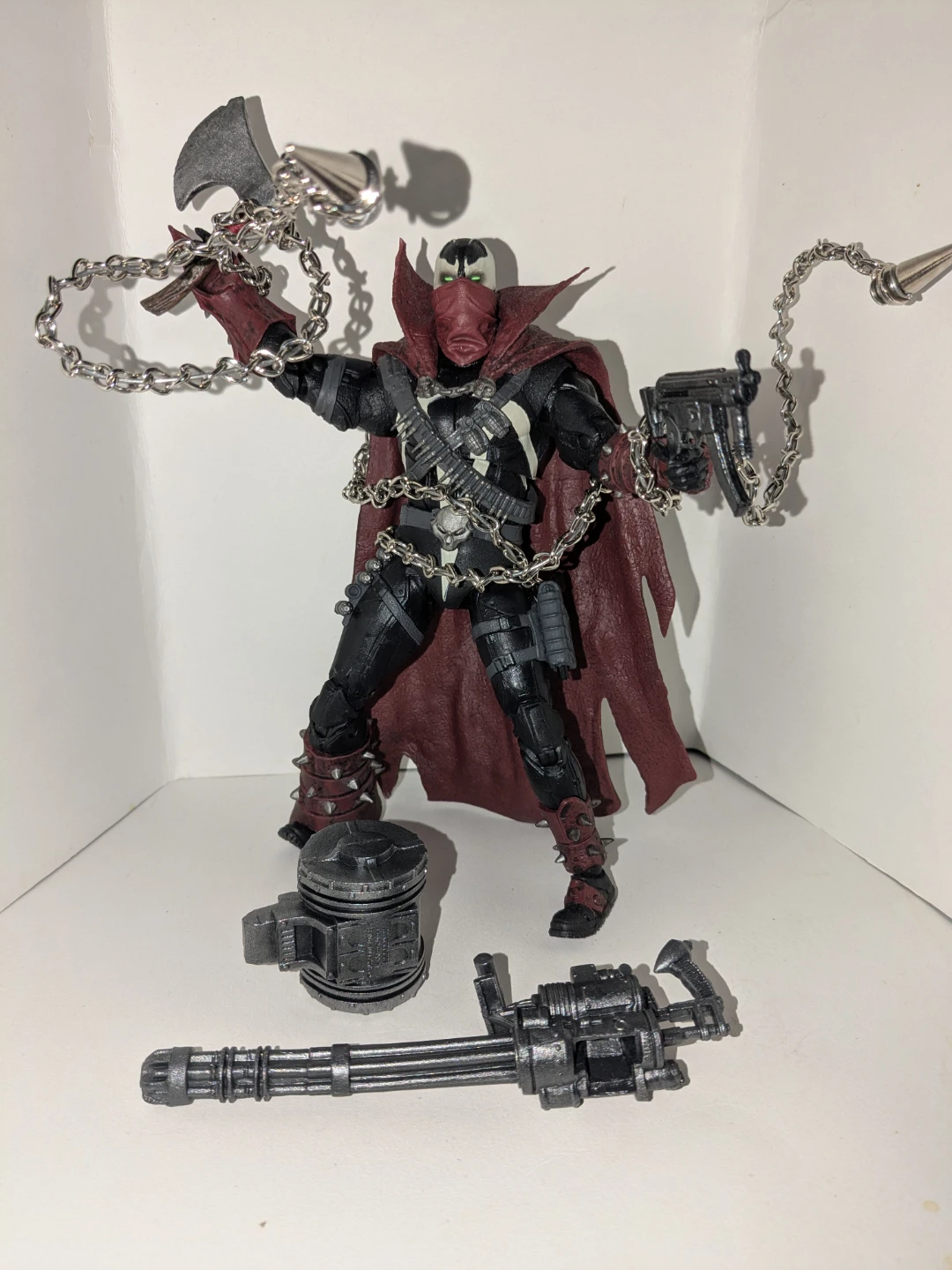 Custom McFarlane Commando Spawn Mortal Kombat 11 Figure - photo 3