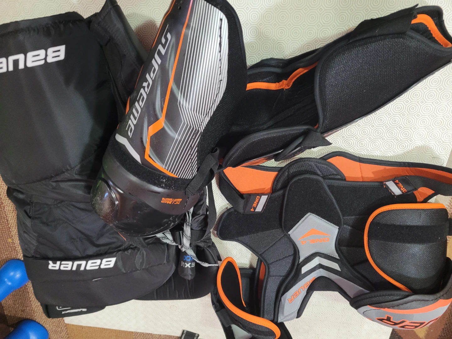 Bauer Supreme One.4 Hockey Shoulder Pads and Pants