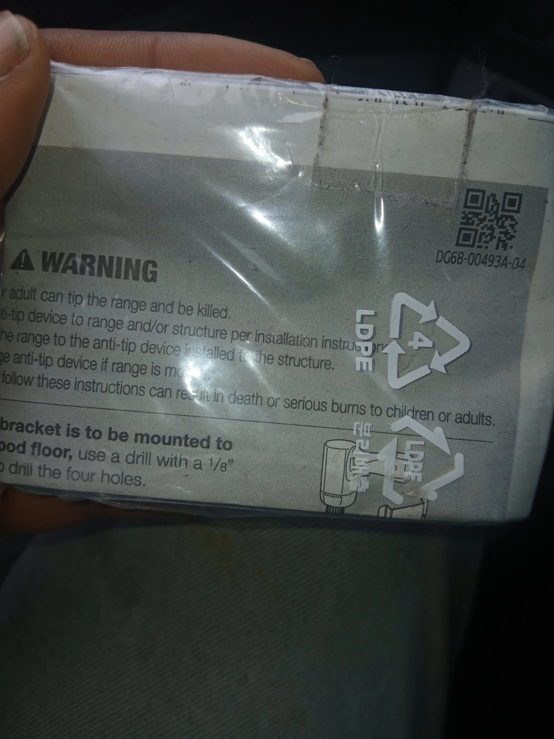 Anti-tip Device Kit for Range - photo 2