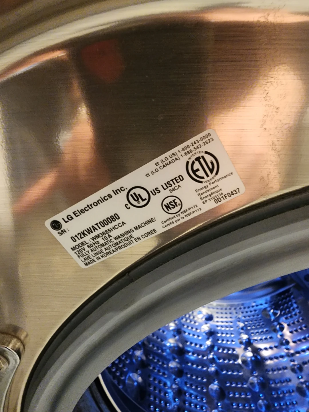 LG true steam Front Load Washer + Gas Dryer Set. Delivery. - photo 3