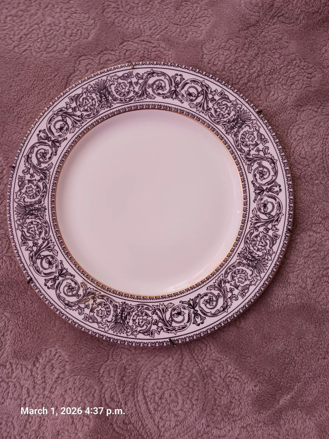 Royal Doulton Baronet Fine Bone China Plate - photo 2