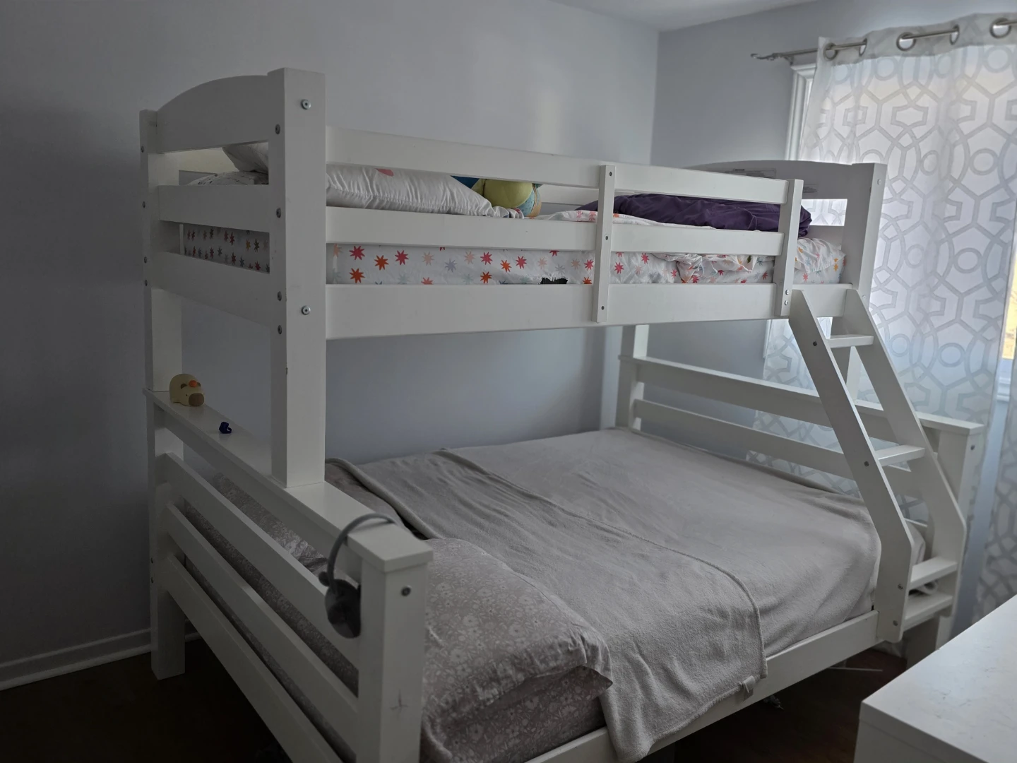 Almost new bunk bed frame for sale.