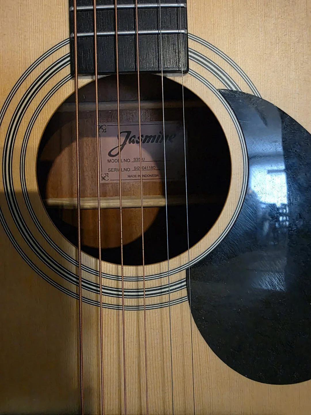 Jasmine Acoustic Guitar - photo 3