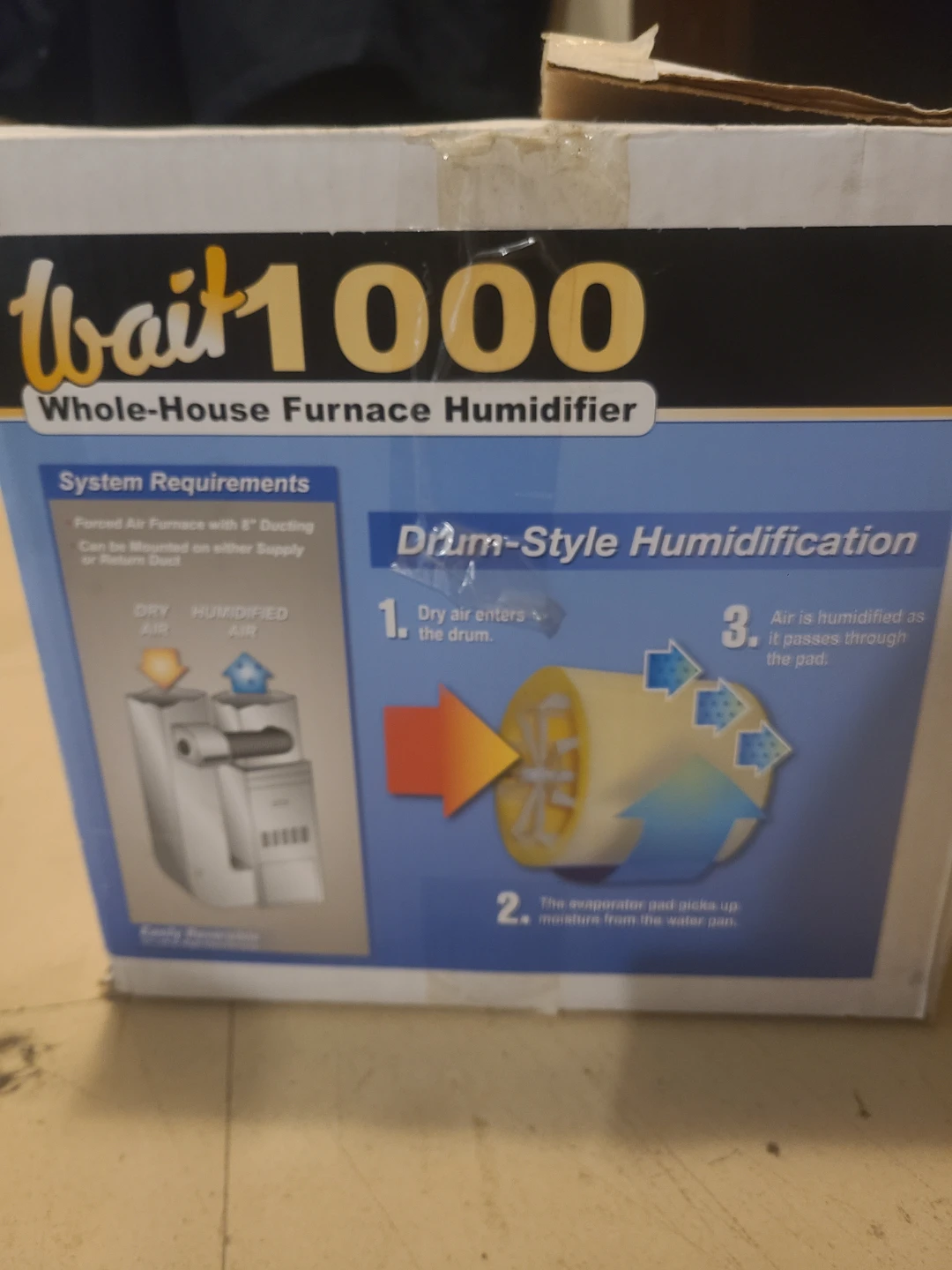 Wait 1000 Whole-House Furnace Humidifier - photo 2