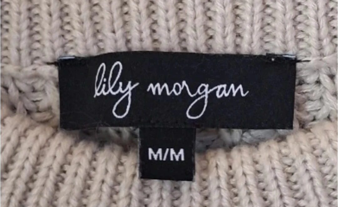 Lily Morgan Cable Knit Sweater Dress M/M - photo 2