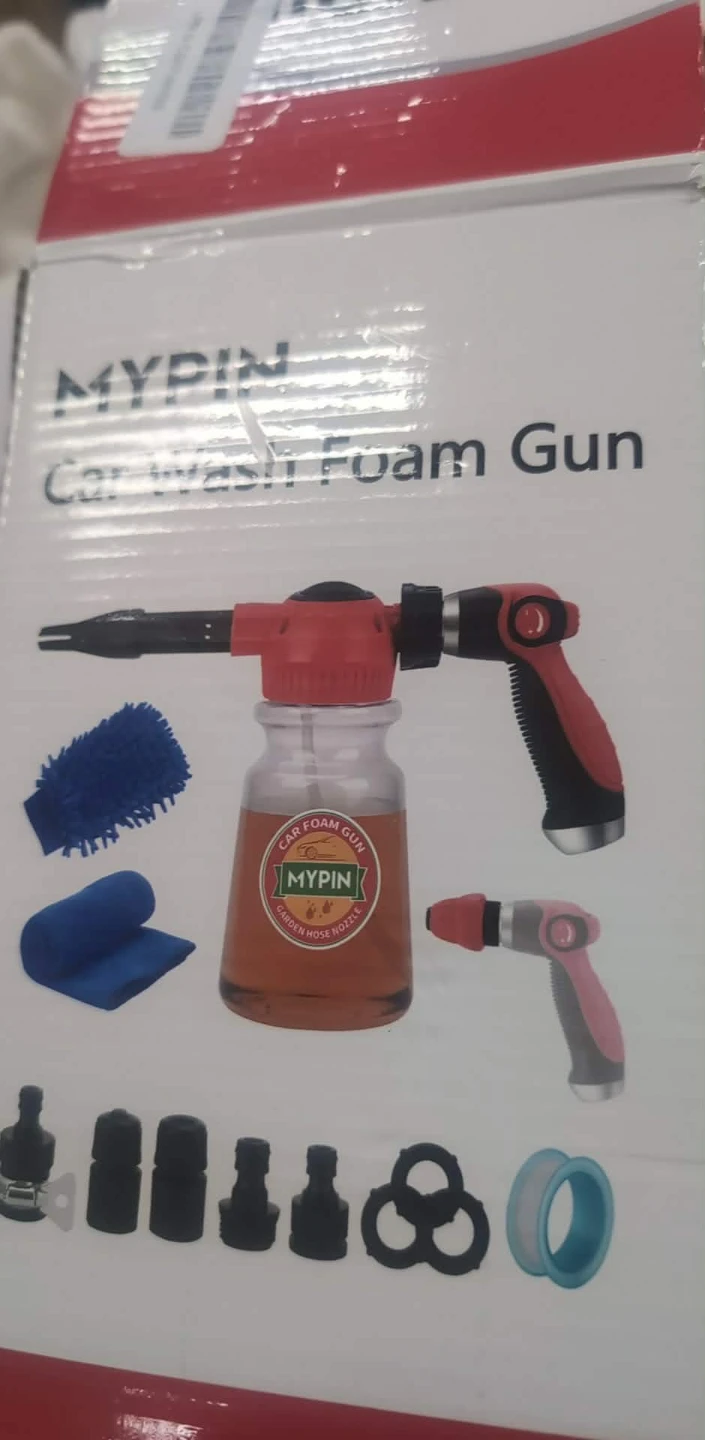 MYPIN Car Wash Foam Gun with Garden Hose Nozzle